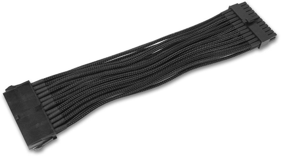 4PIN ATX RALLONGE 30CM - PREMIUM SLEEVED- Noir