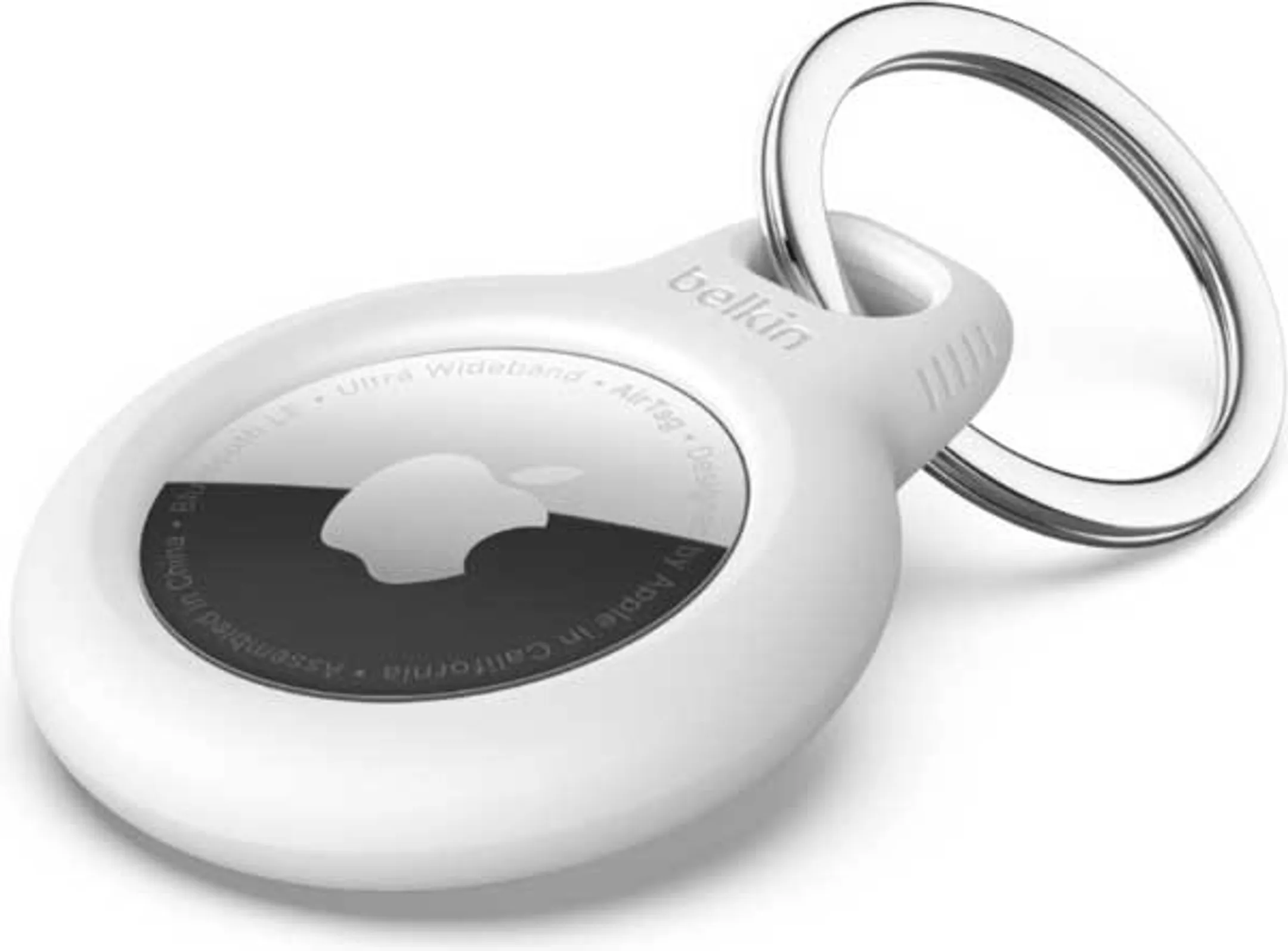 Houder met hanger voor AirTag - Wit