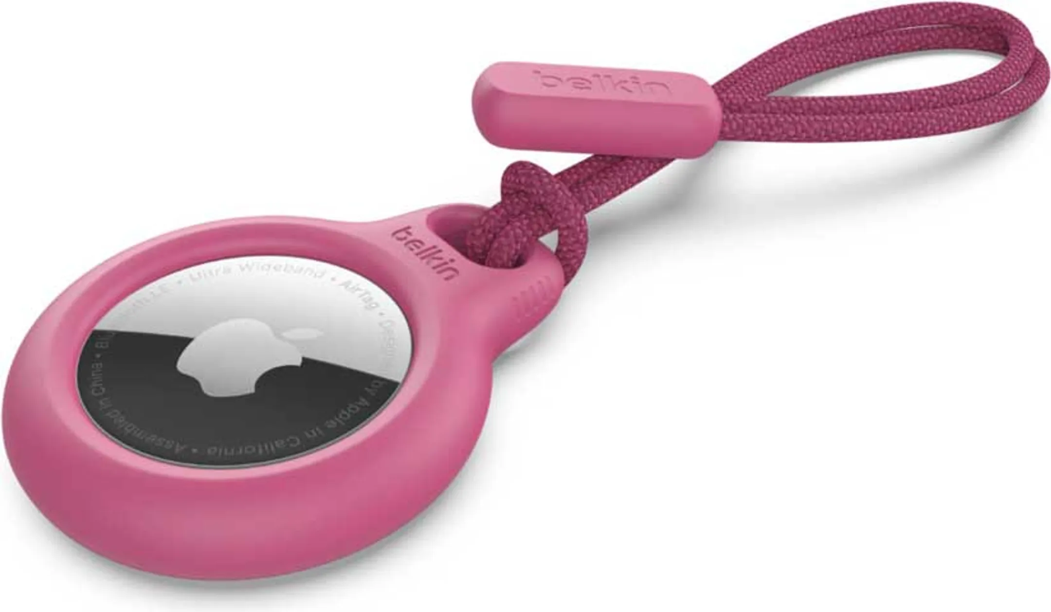 Houder met bandje voor AirTag - Rose