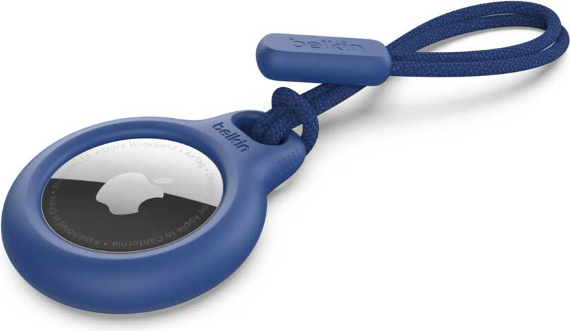 Houder met bandje voor AirTag - Blauw
