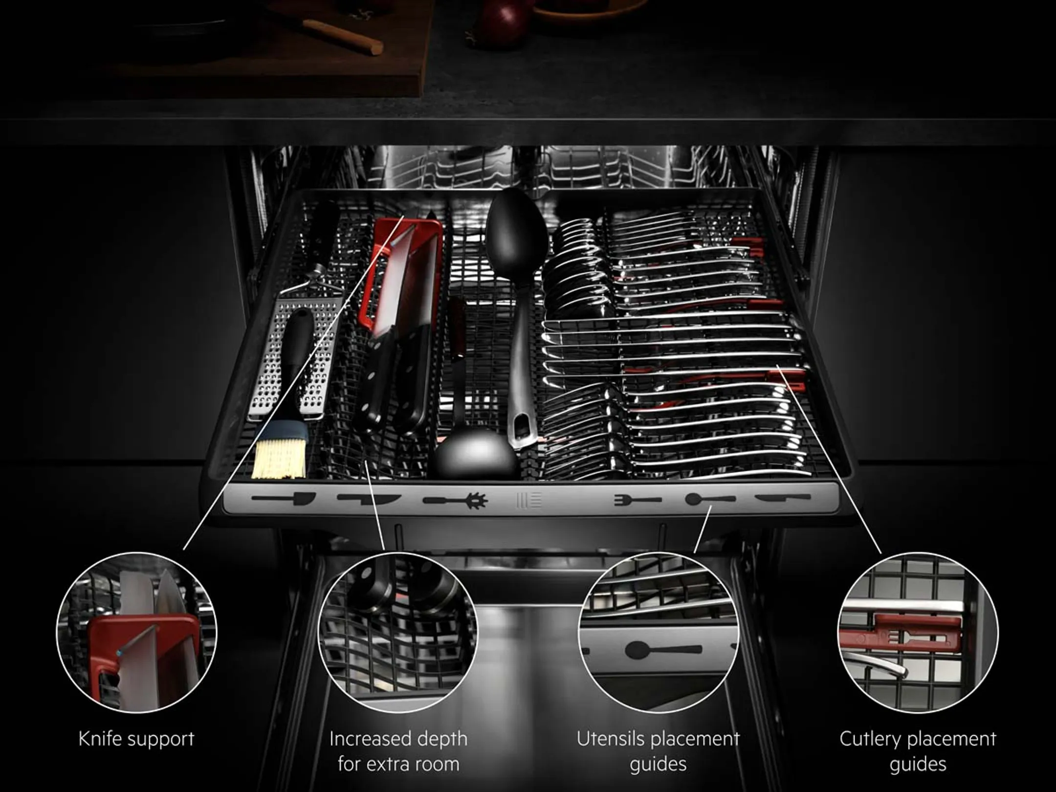 AEG Lave-vaisselle encastrable FSE83827P ComfortLift AirDry image