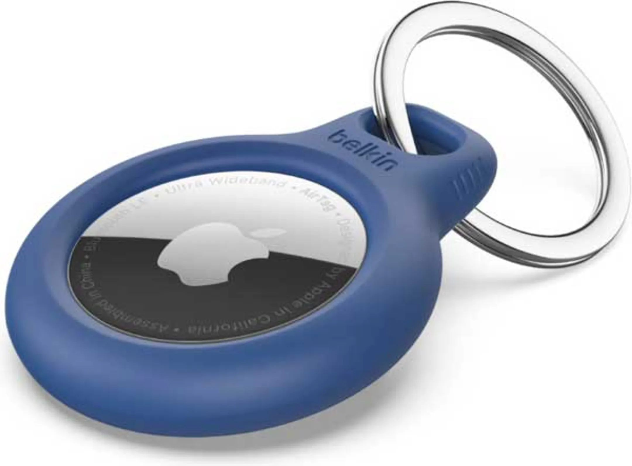 Houder met hanger voor AirTag - Blauw