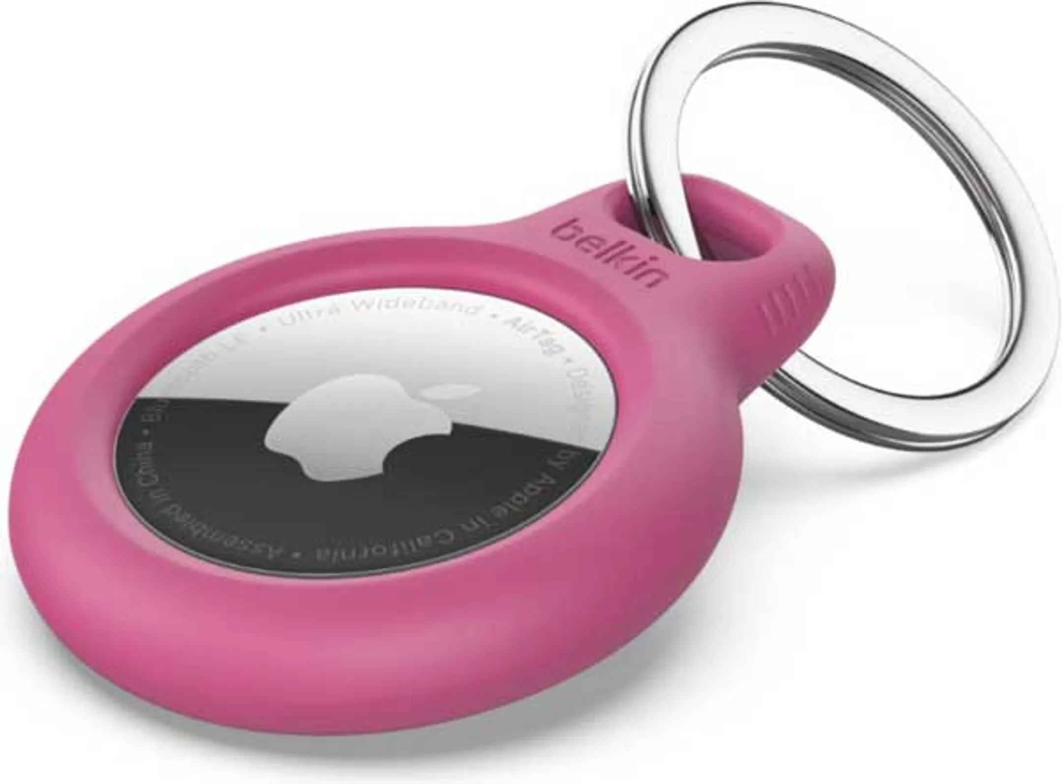 Houder met hanger voor AirTag - Rose