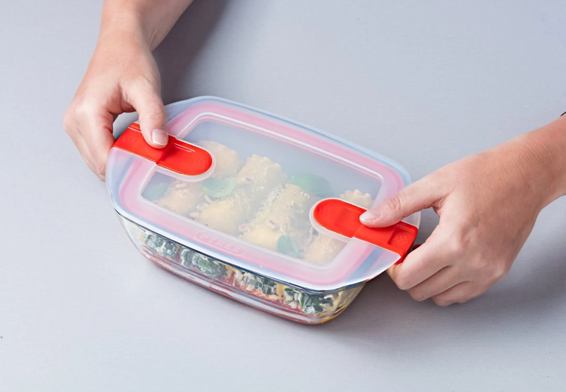 Pyrex Ovenschaal/bewaardoos - Rechthoekig - L 23 x B 15 cm x H 6 cm image