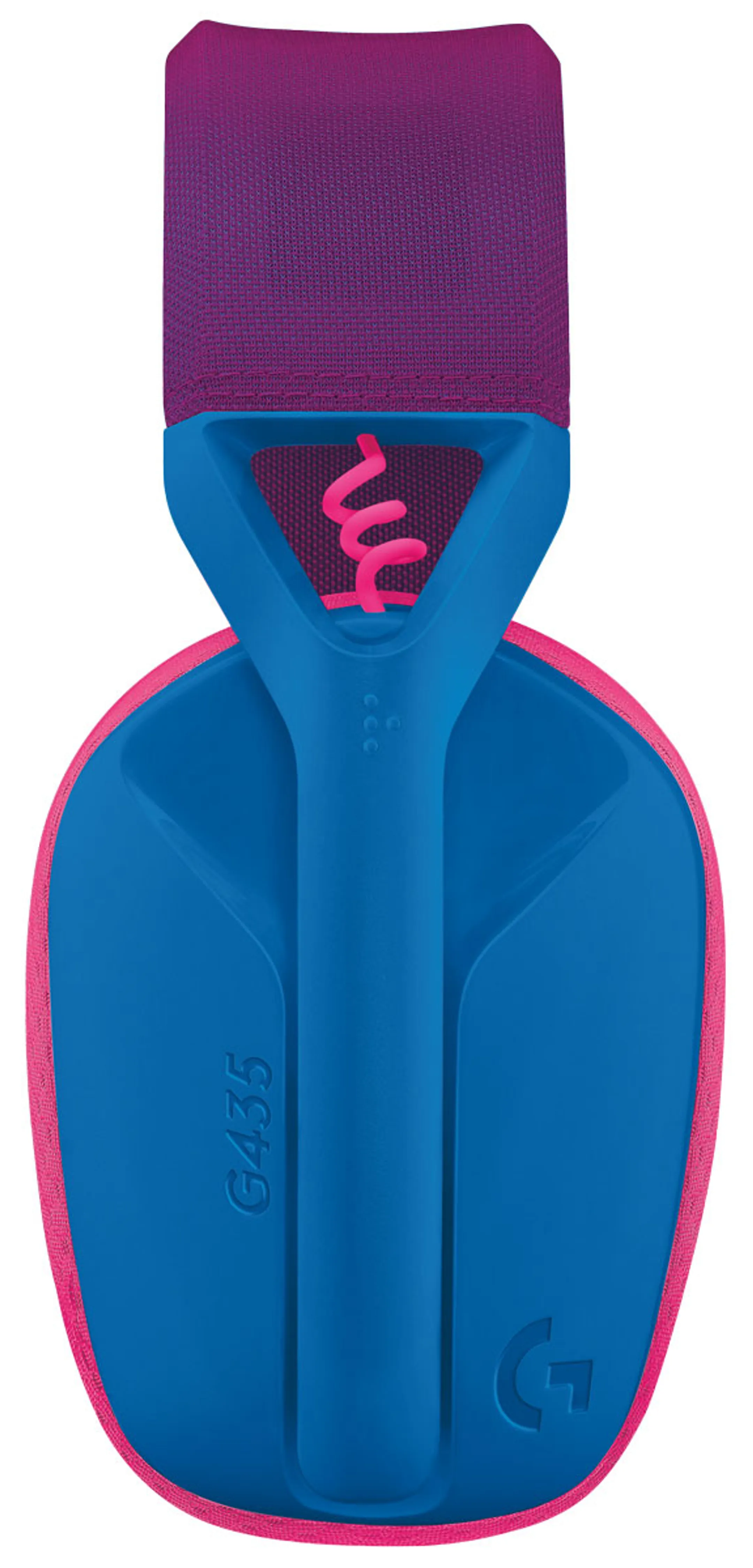 Logitech G G435 Lightspeed Gamingheadset - Blauw image