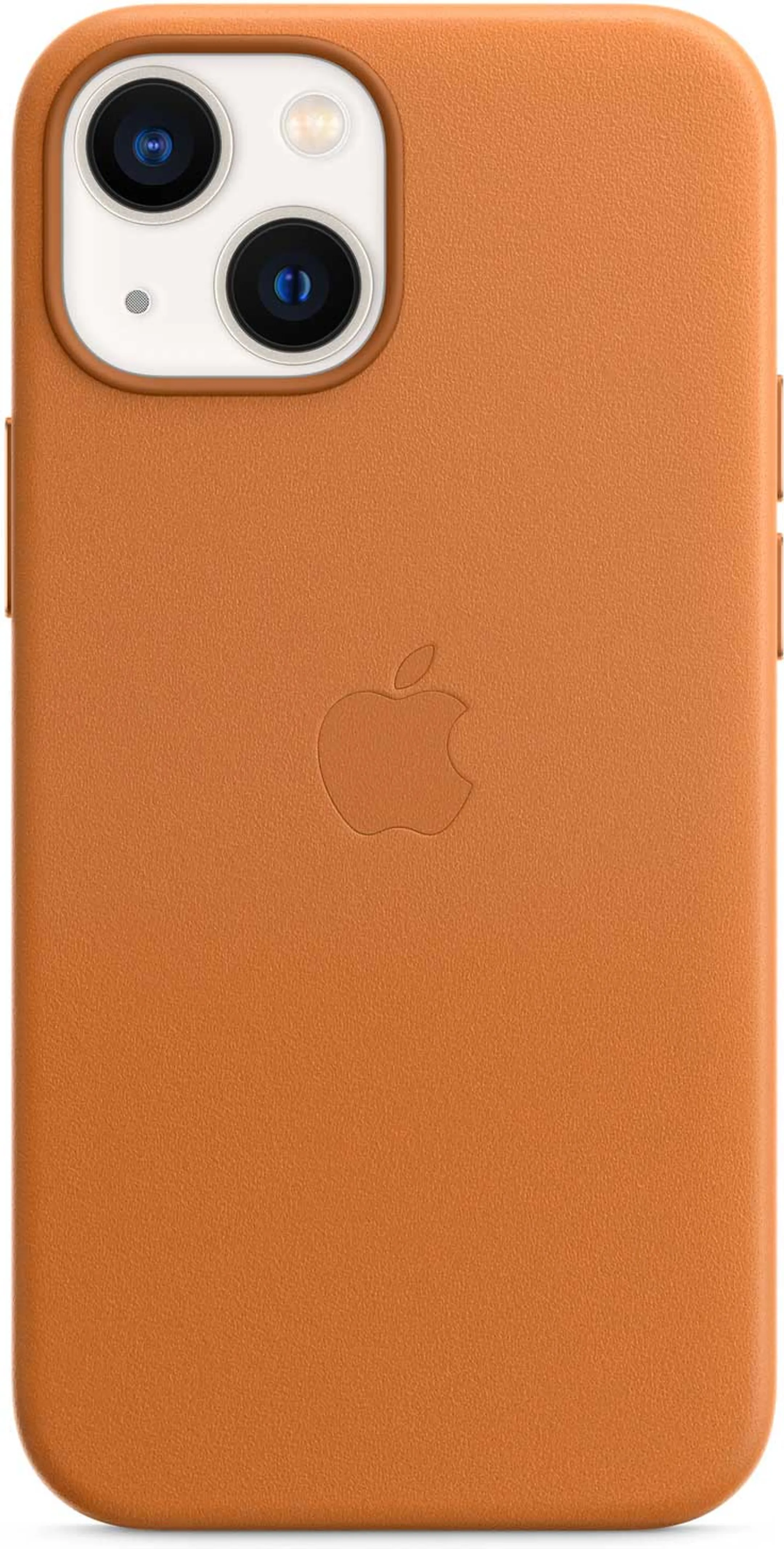 Apple Leren hoesje met MagSafe voor iPhone 13 mini - Goudbruin image