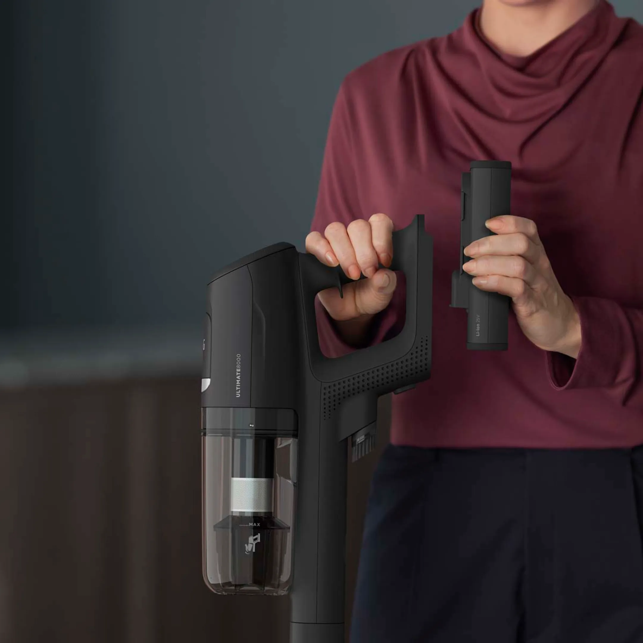 AEG Steelstofzuiger ULTIMATE 8000 AP81UB25GG image