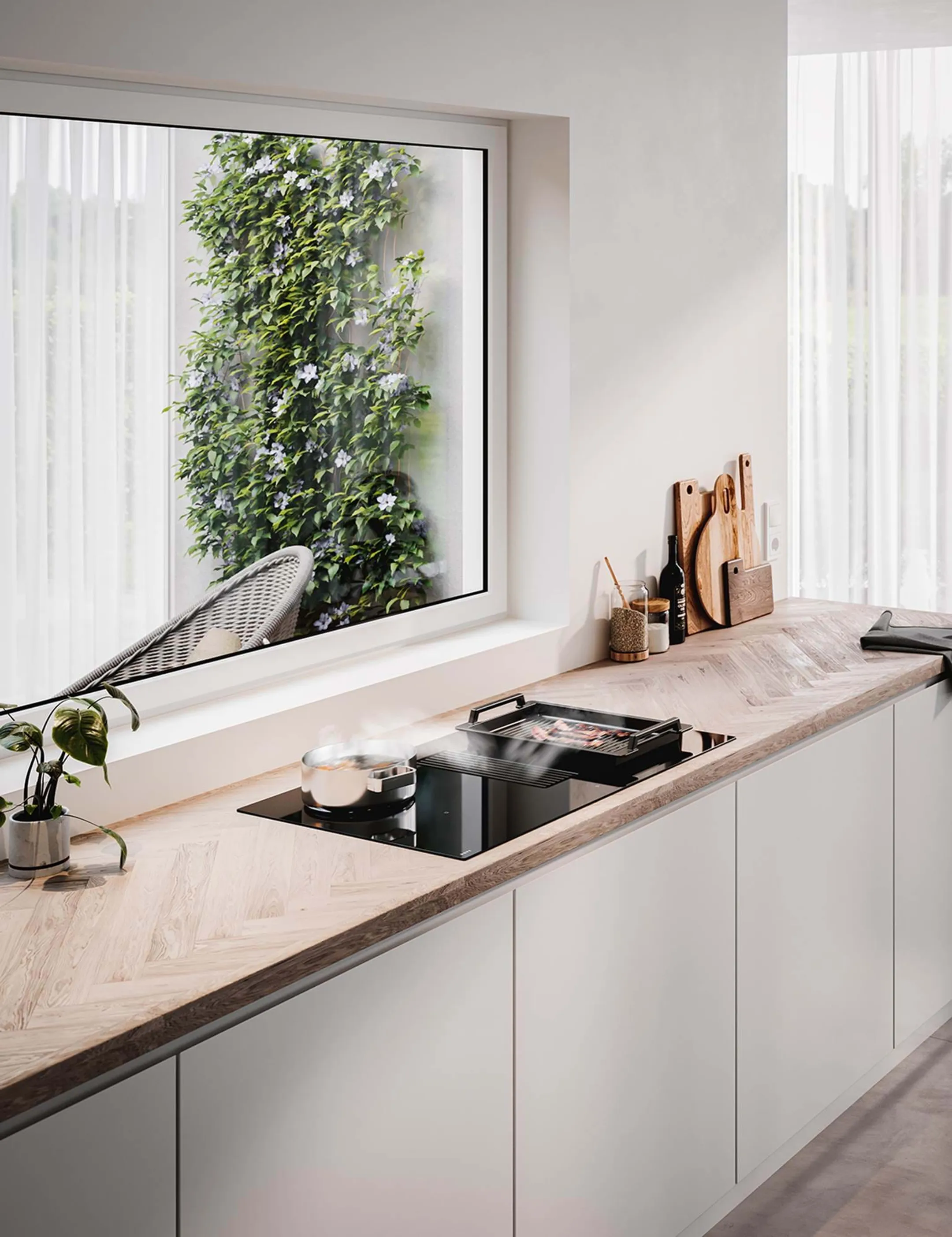 Novy Kookplaat met dampkap Easy Pro 1861 image