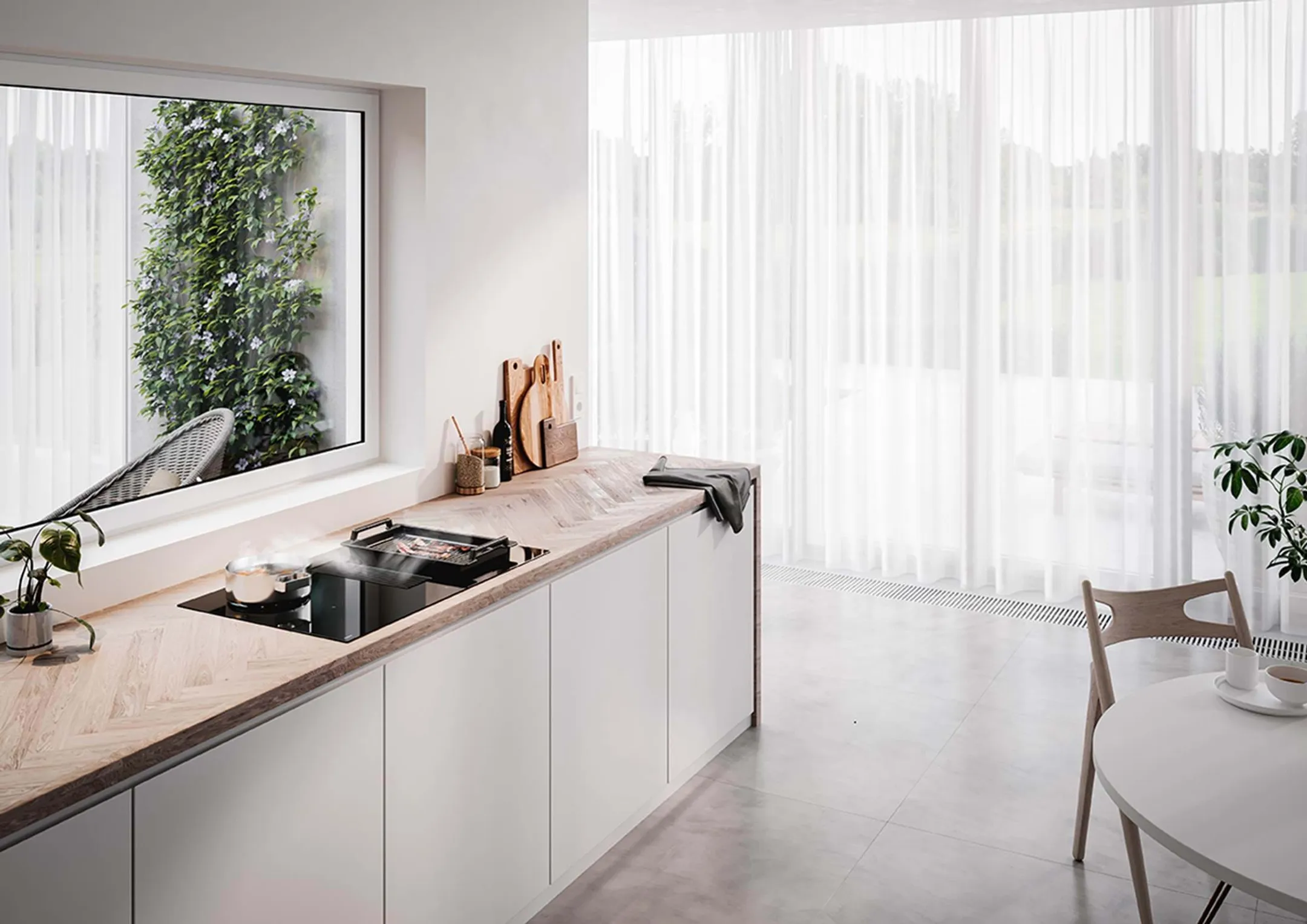 Novy Kookplaat met dampkap Easy Pro 1861 image