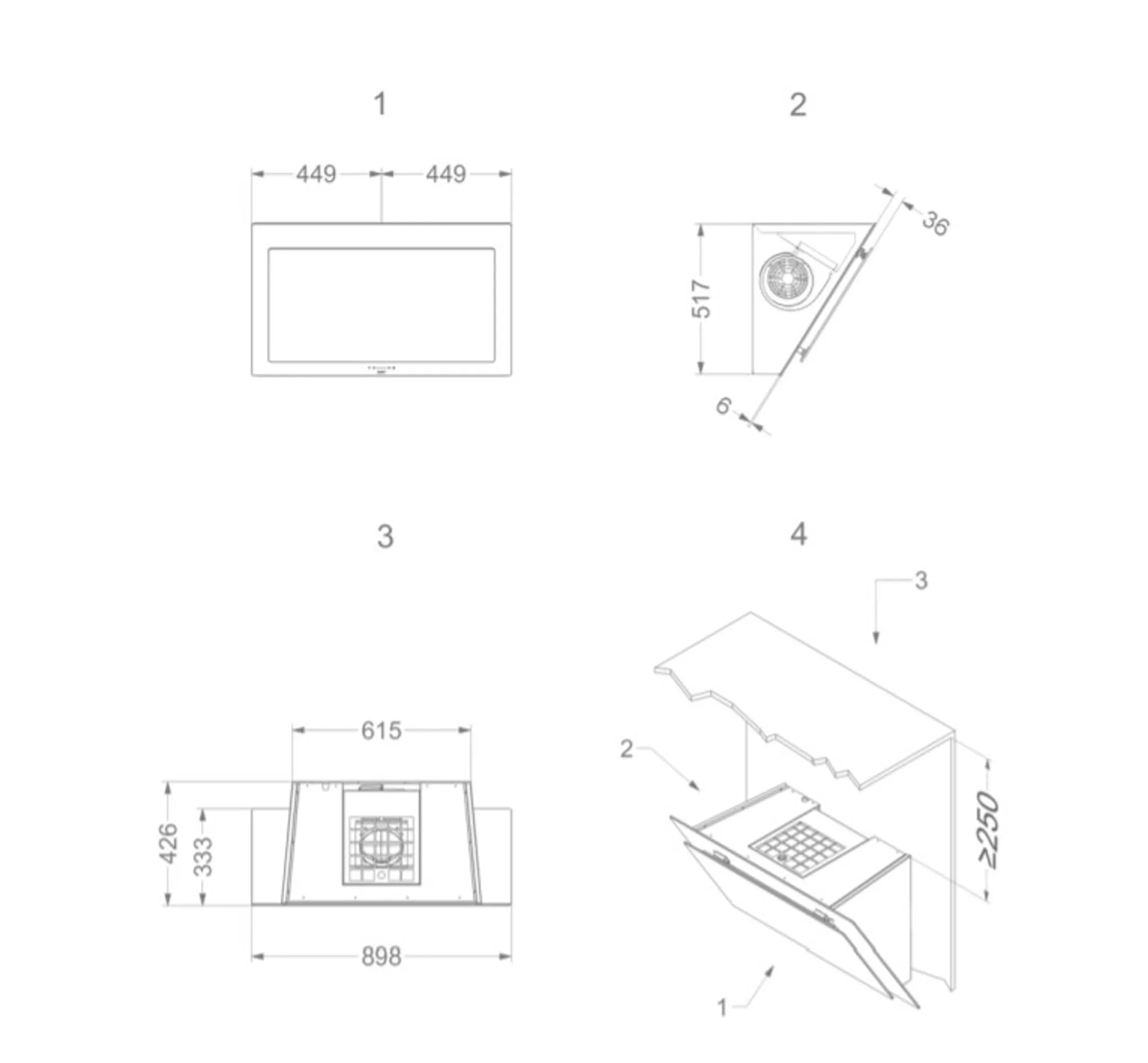 Novy Wanddampkap Vision 7836 image
