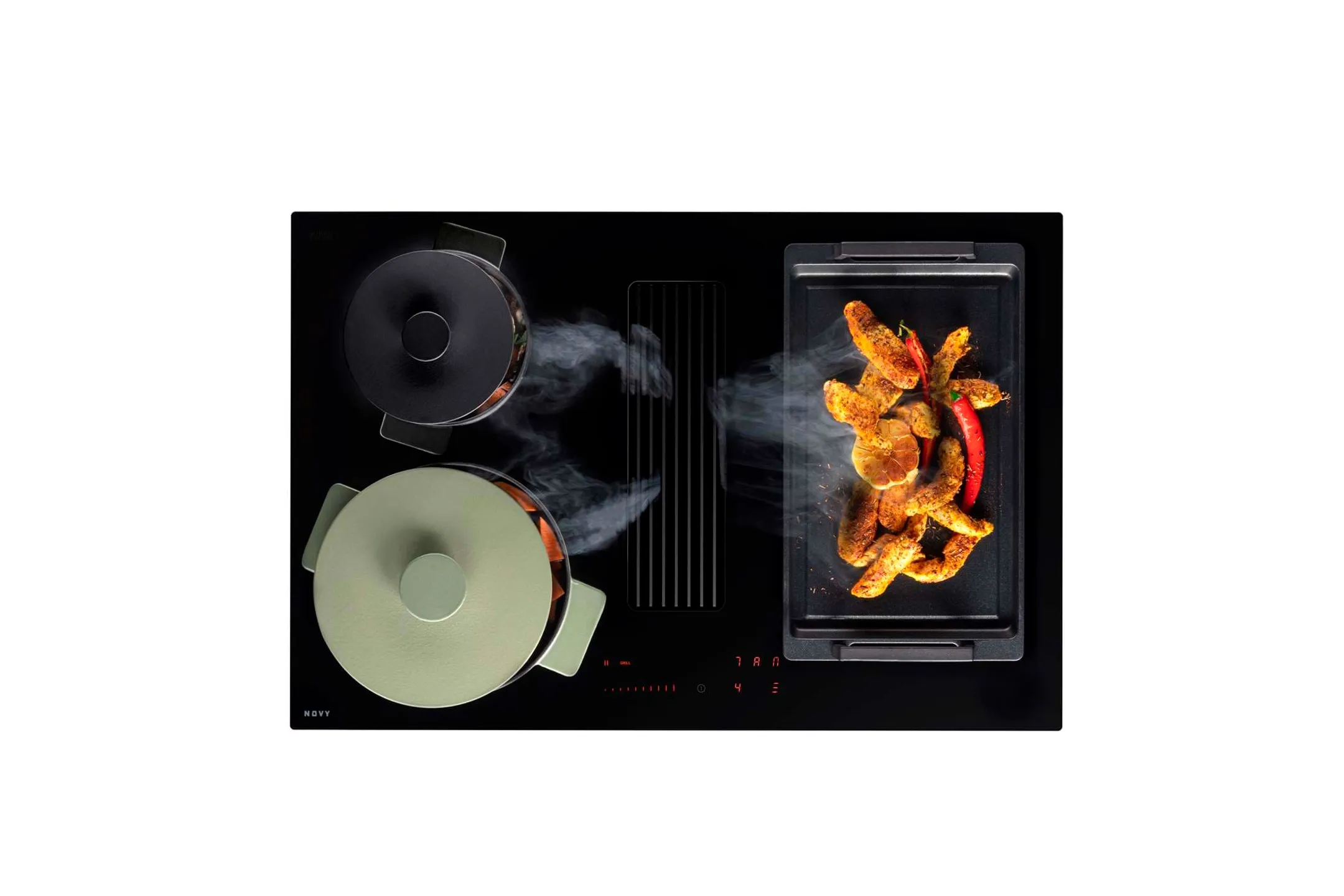 Kookplaat met dampkap Easy Pro 1851