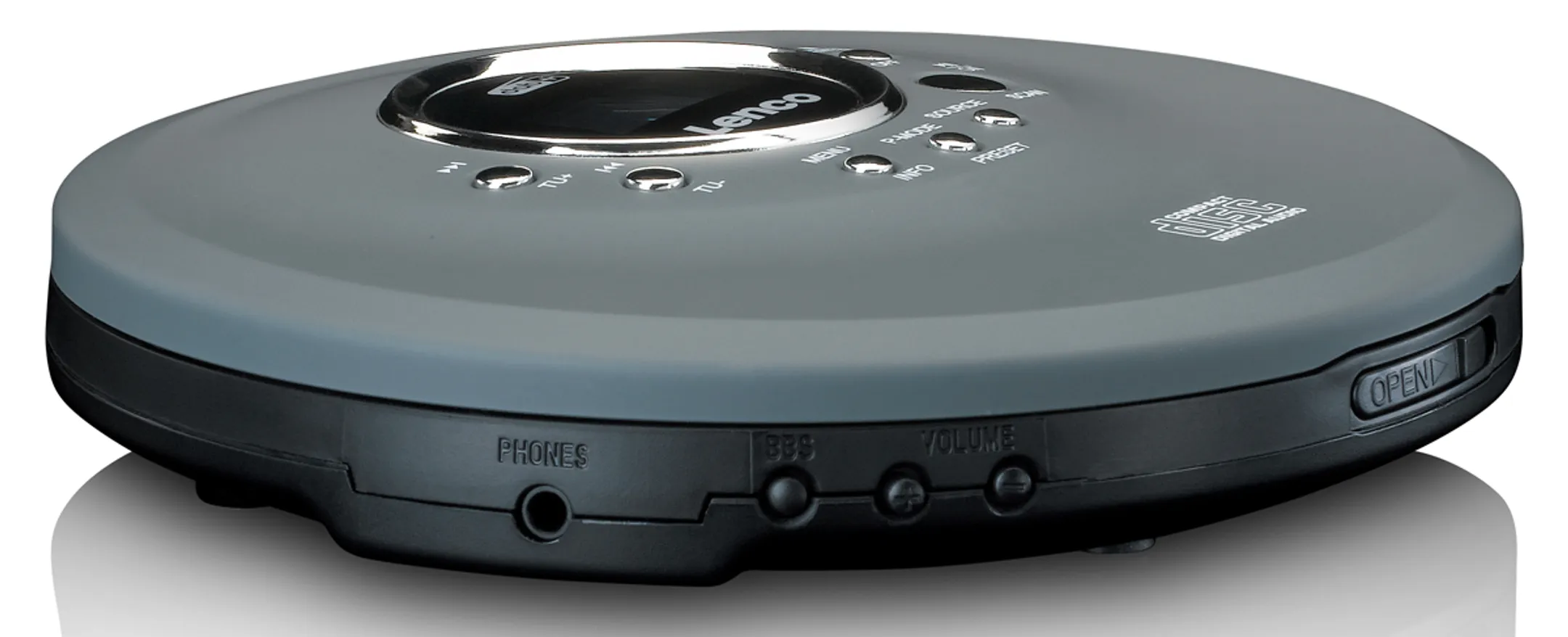 Lenco Lecteur CD portable avec DAB+ - CD-400GY image