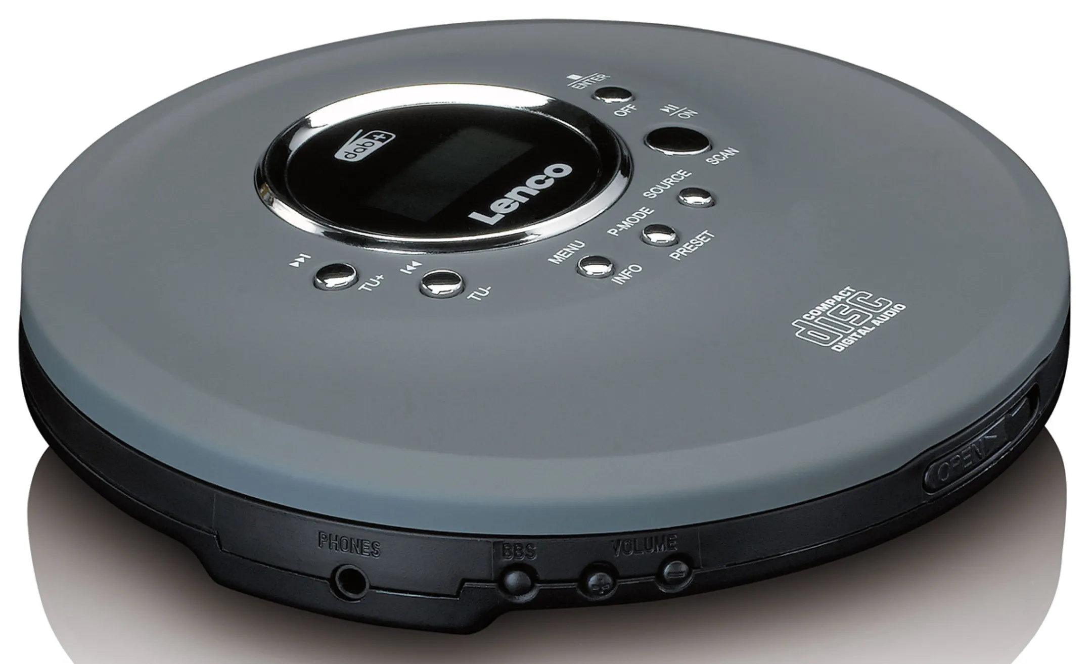 Lenco Lecteur CD portable avec DAB+ - CD-400GY image