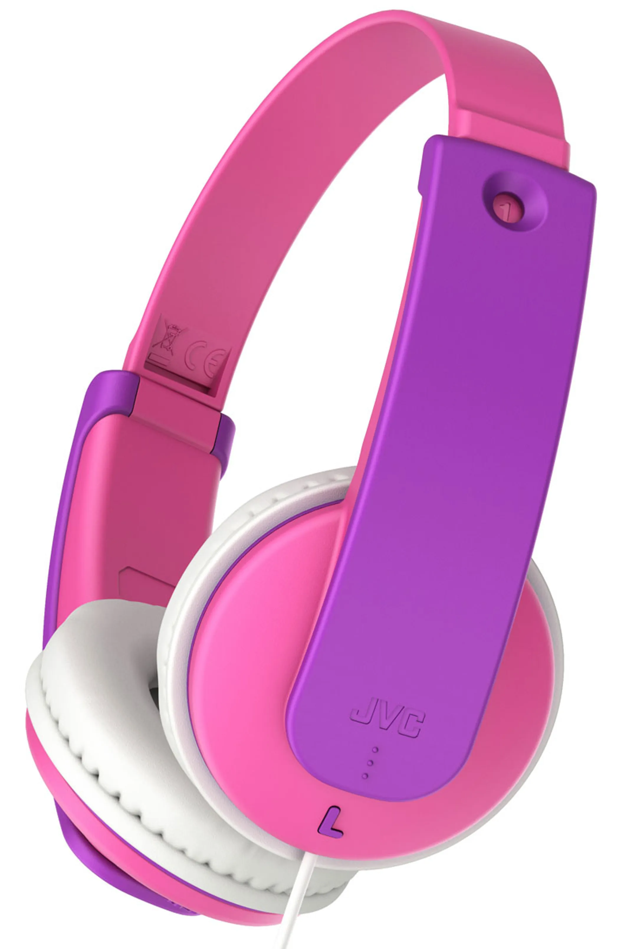 JVC HA-KD7-PNE koptelefoon voor kinderen - Roze image