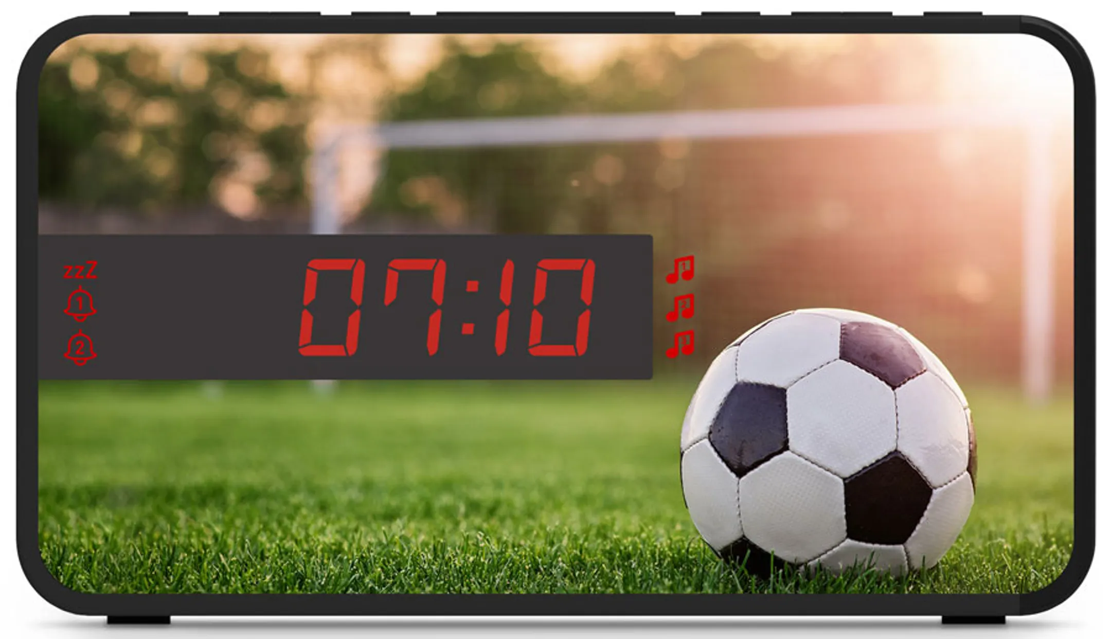 BigBen Réveil avec sons de foot - R16FOOT image