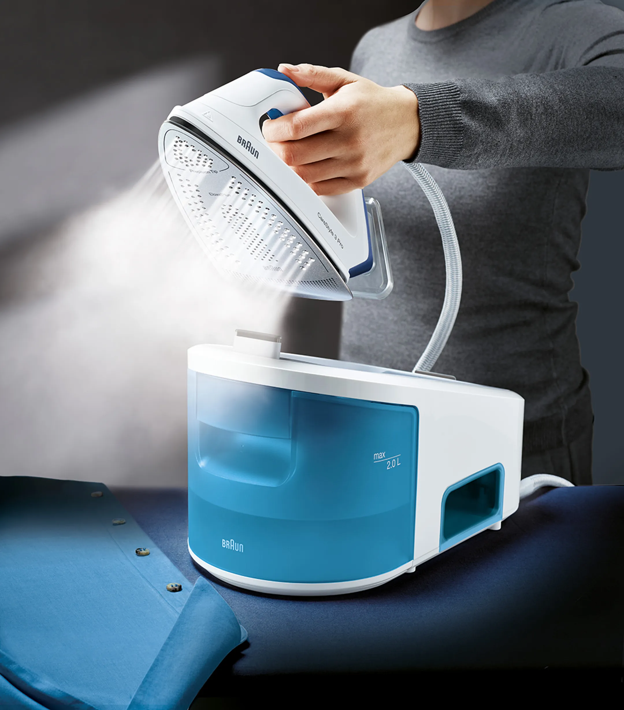 Braun Fer à repasser XL CareStyle 3 Pro IS3157BL image