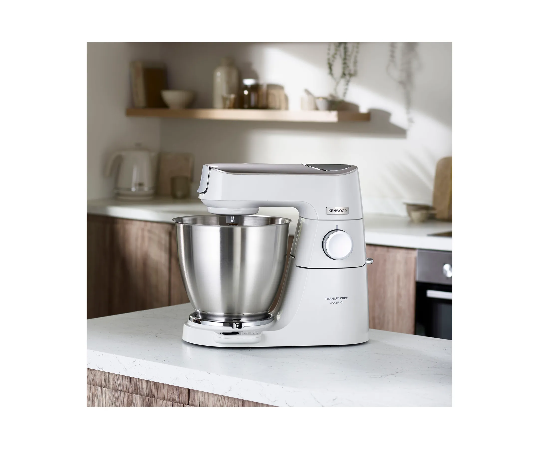 Kenwood Keukenrobot Titanium Chef Baker XL met geïntegreerde weegschaal KVL65.001WH image