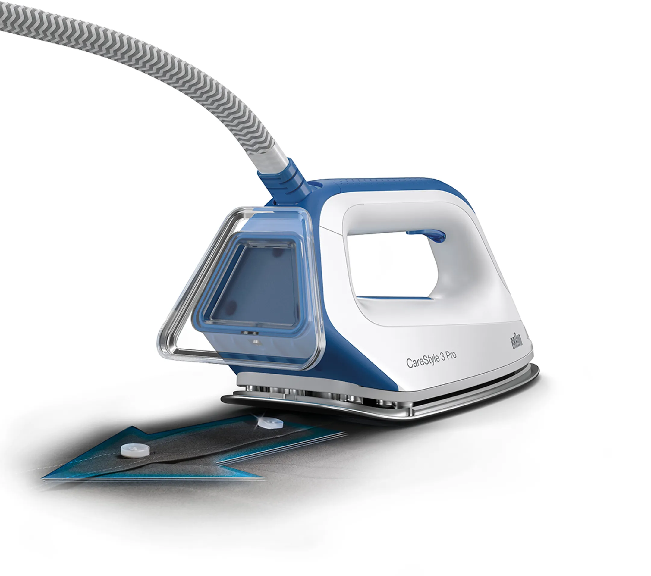 Braun Fer à repasser XL CareStyle 3 Pro IS3157BL image