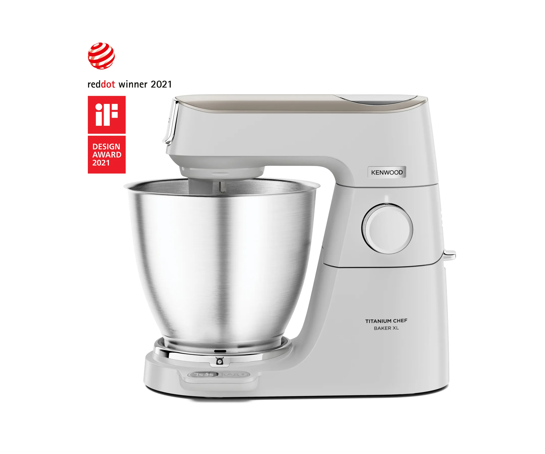 Kenwood Keukenrobot Titanium Chef Baker XL met geïntegreerde weegschaal KVL65.001WH image