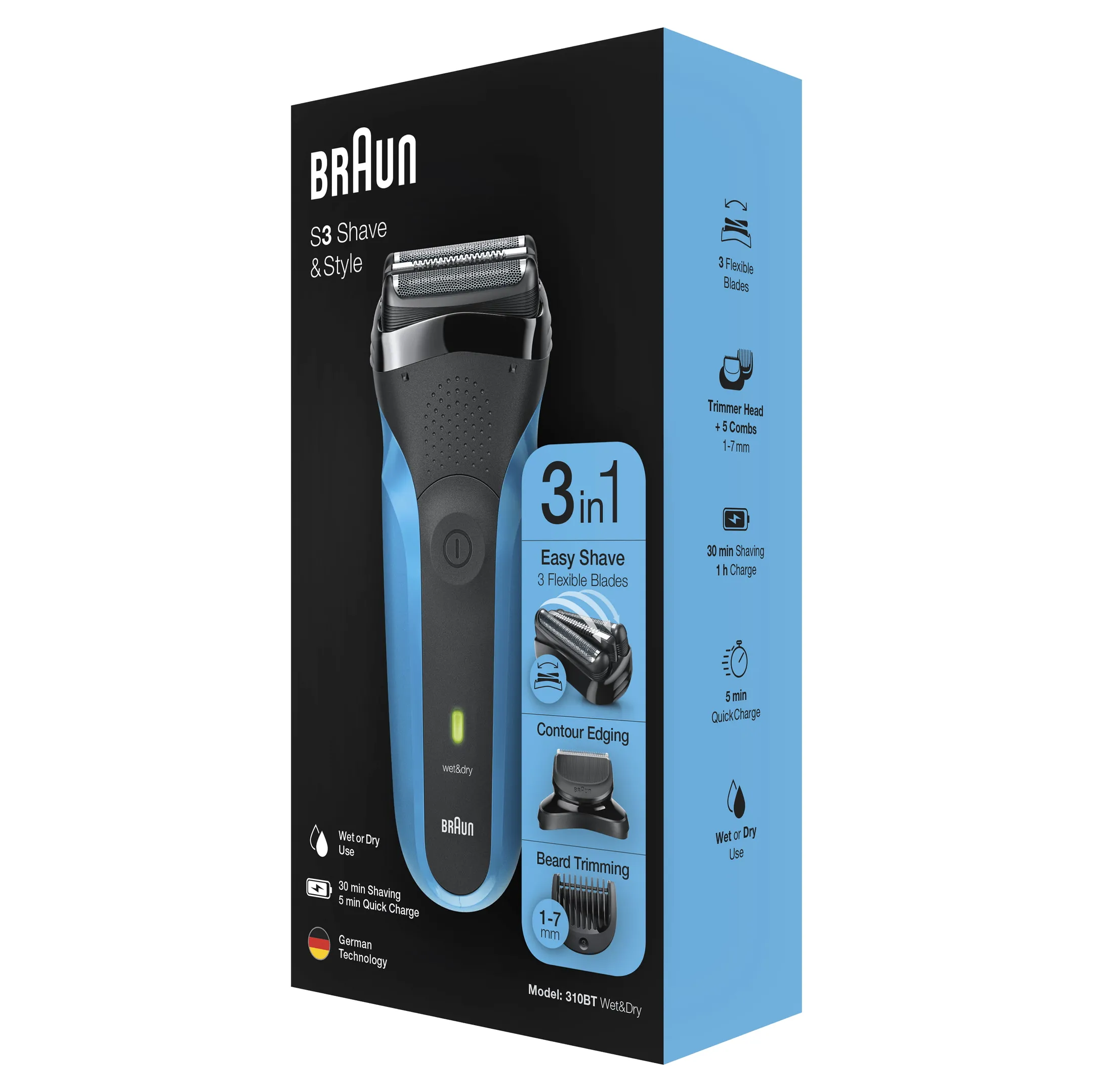 Braun Rasoir Series 3 310BT image