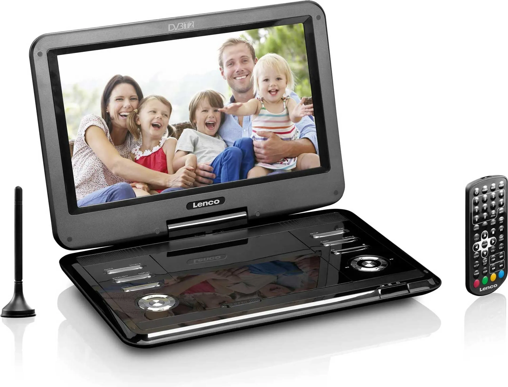 Draagbare DVD-speler met TV-tuner - DVP-1273 - 12 inch