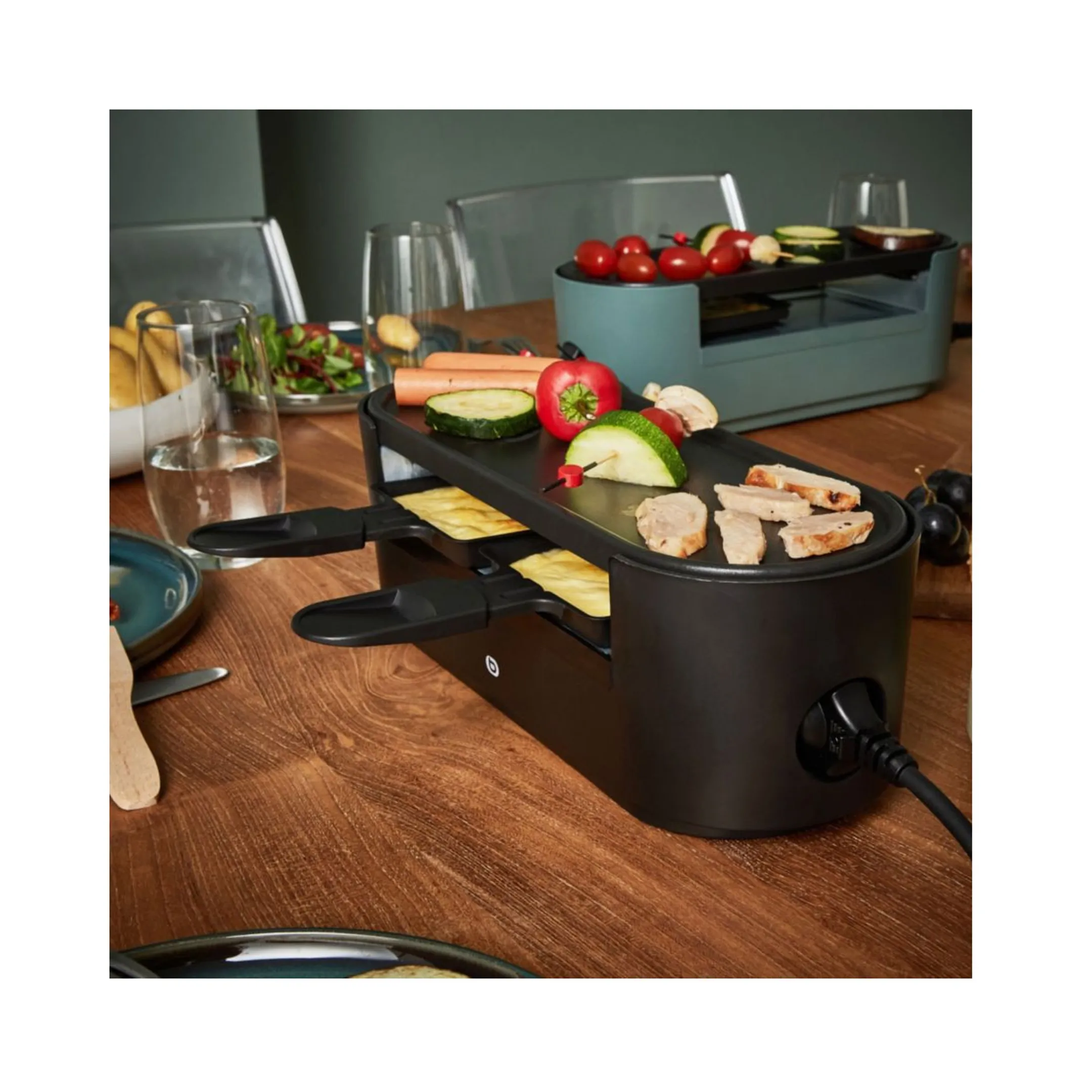 Essentiel-B Raclette & grill Multiplug Zwart image