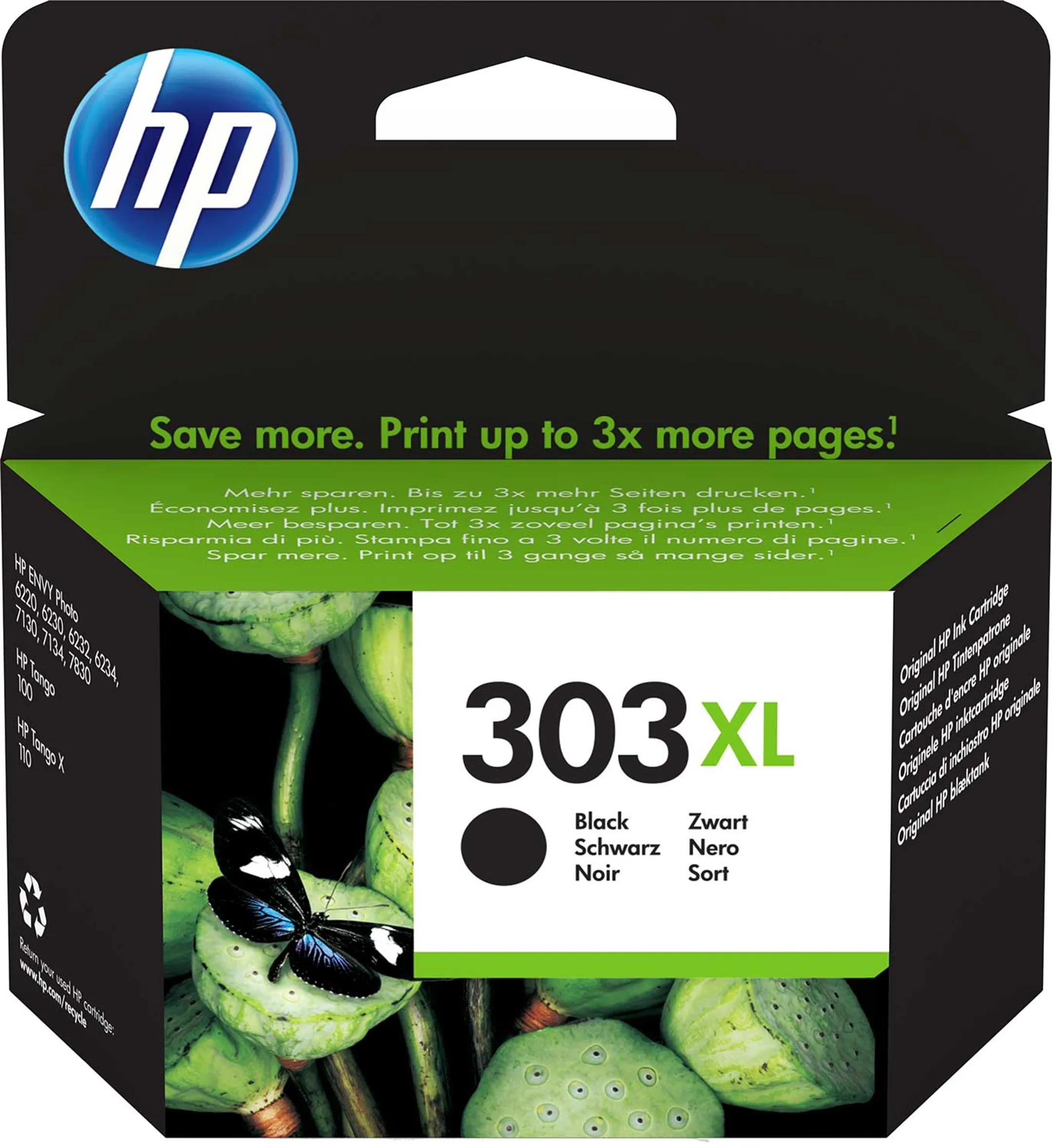 303XL inktpatroon - Zwart