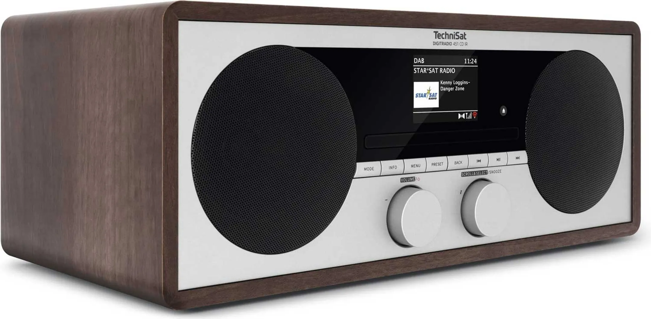 Technisat Internetradio met DAB+ - DigitRadio 451 - Hout image