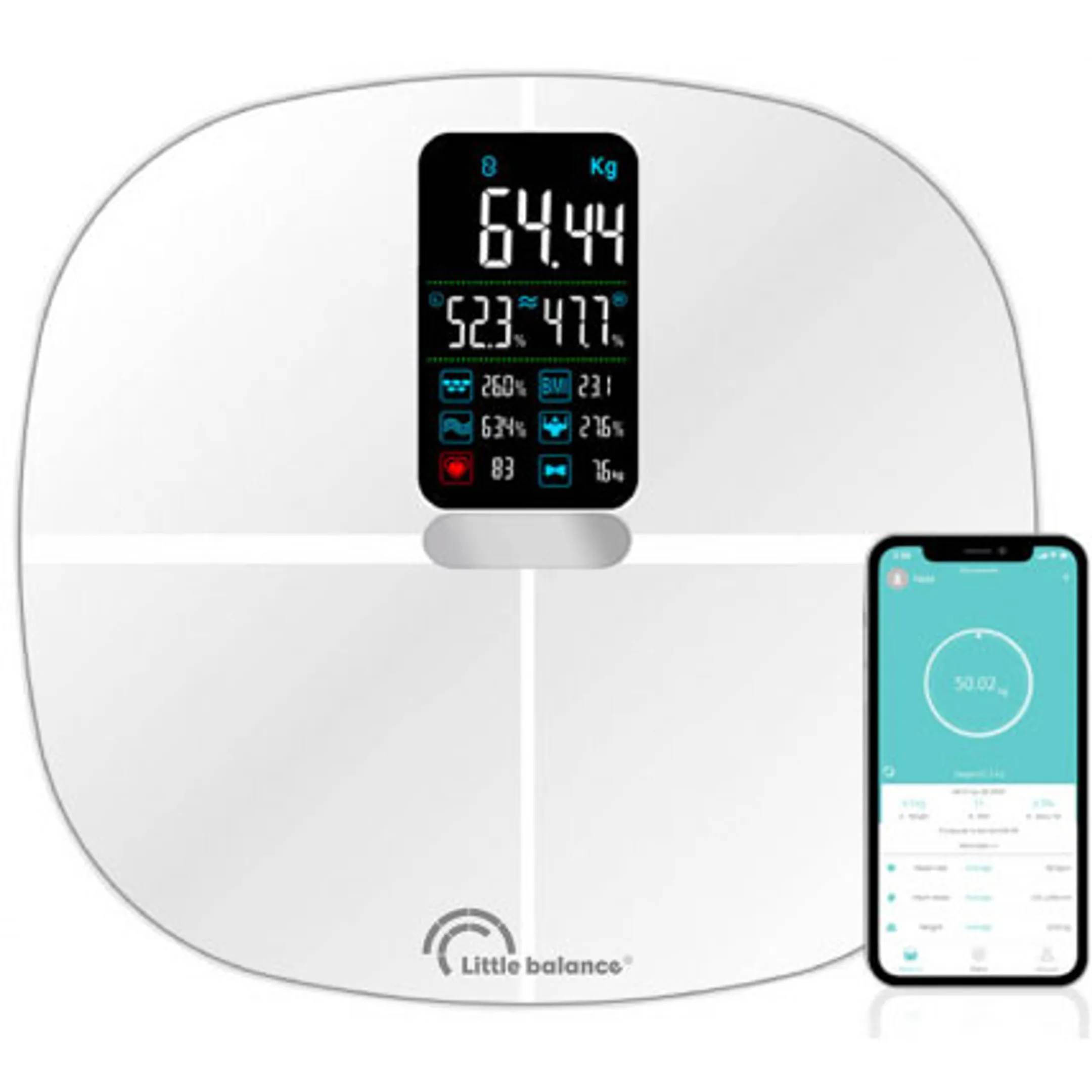 Pèse-personne électronique 8464 Cardio