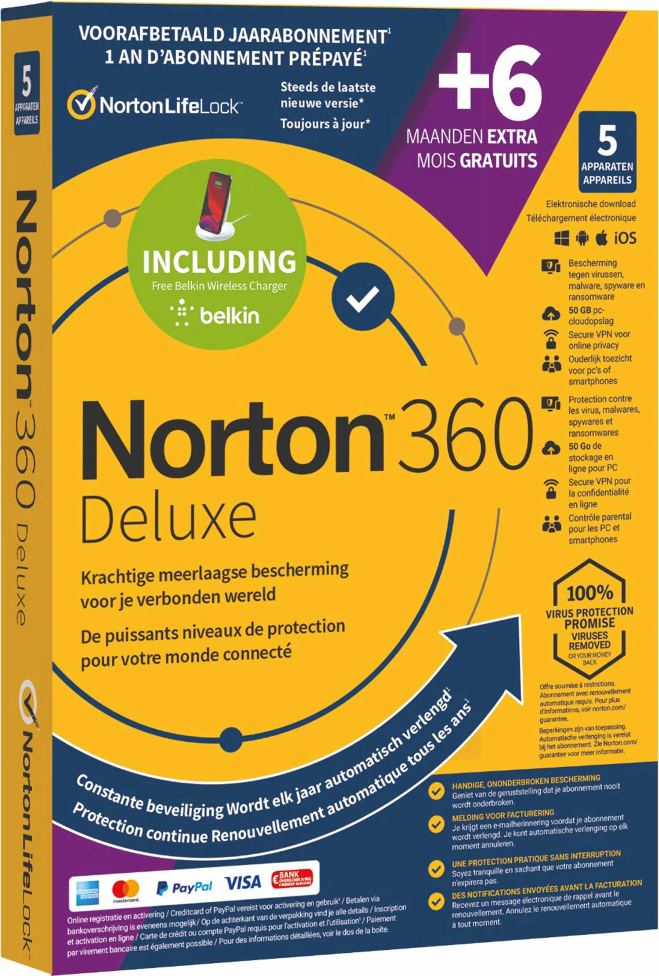 Norton 360 Deluxe - 5 toestellen