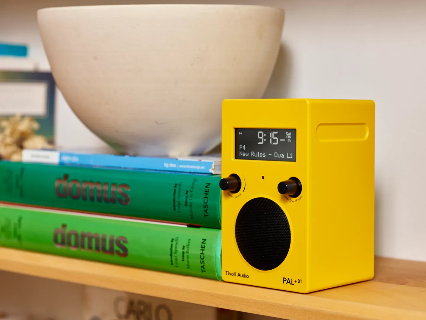 Tivoli audio DAB+ radio PAL+ BT Geel Bestel nu, in huis