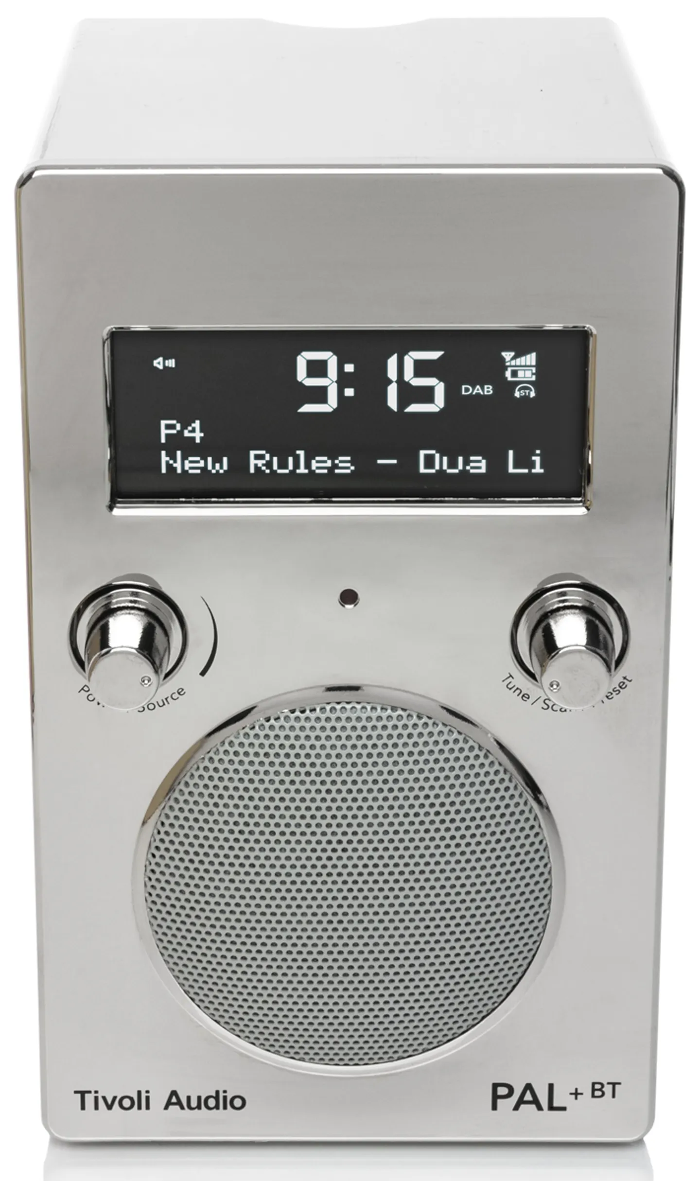 Tivoli audio DAB+ radio PAL+ BT Chrome Bestel nu, in huis
