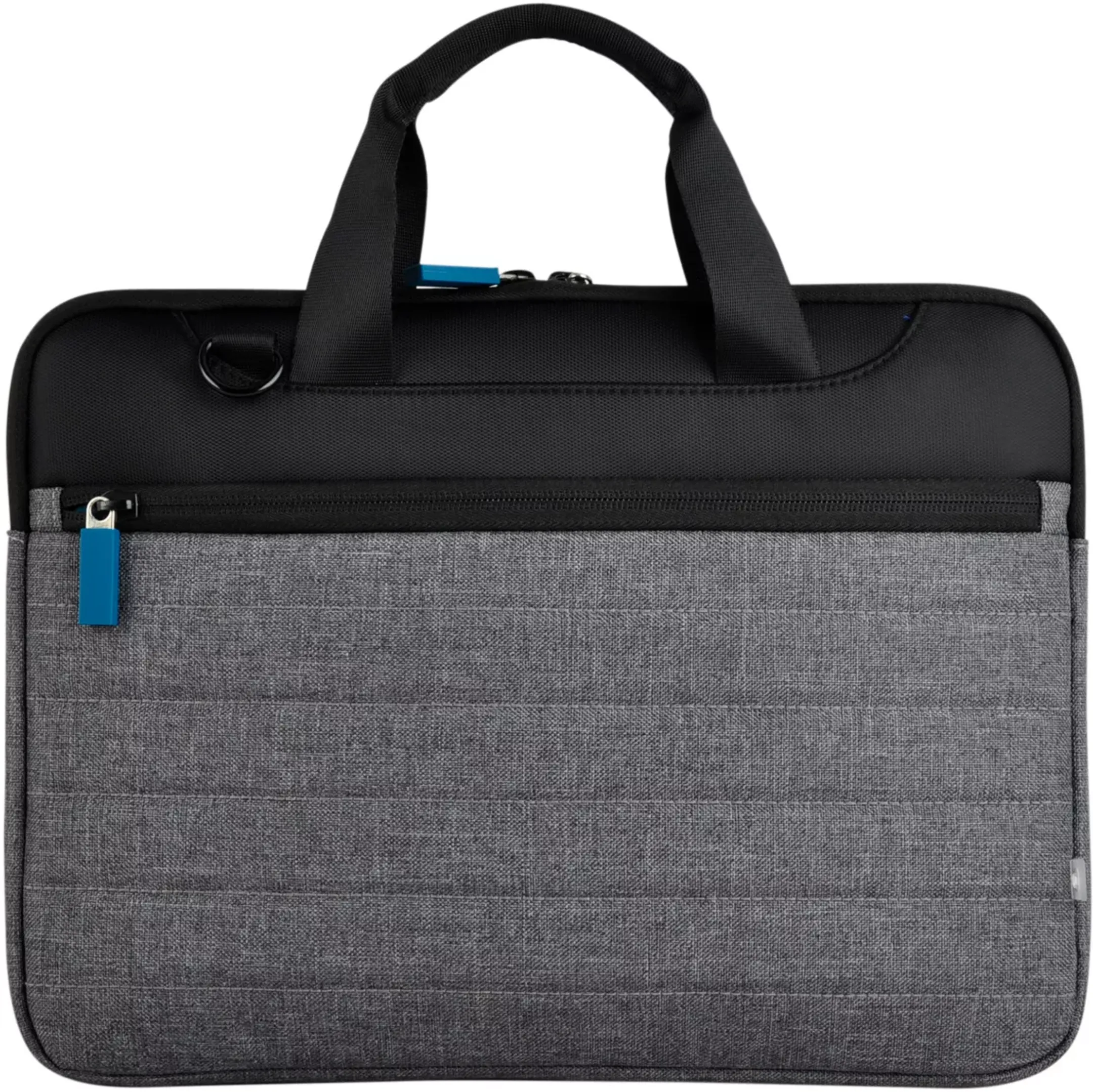 Tas 13-14'' Classic grijs/blauw