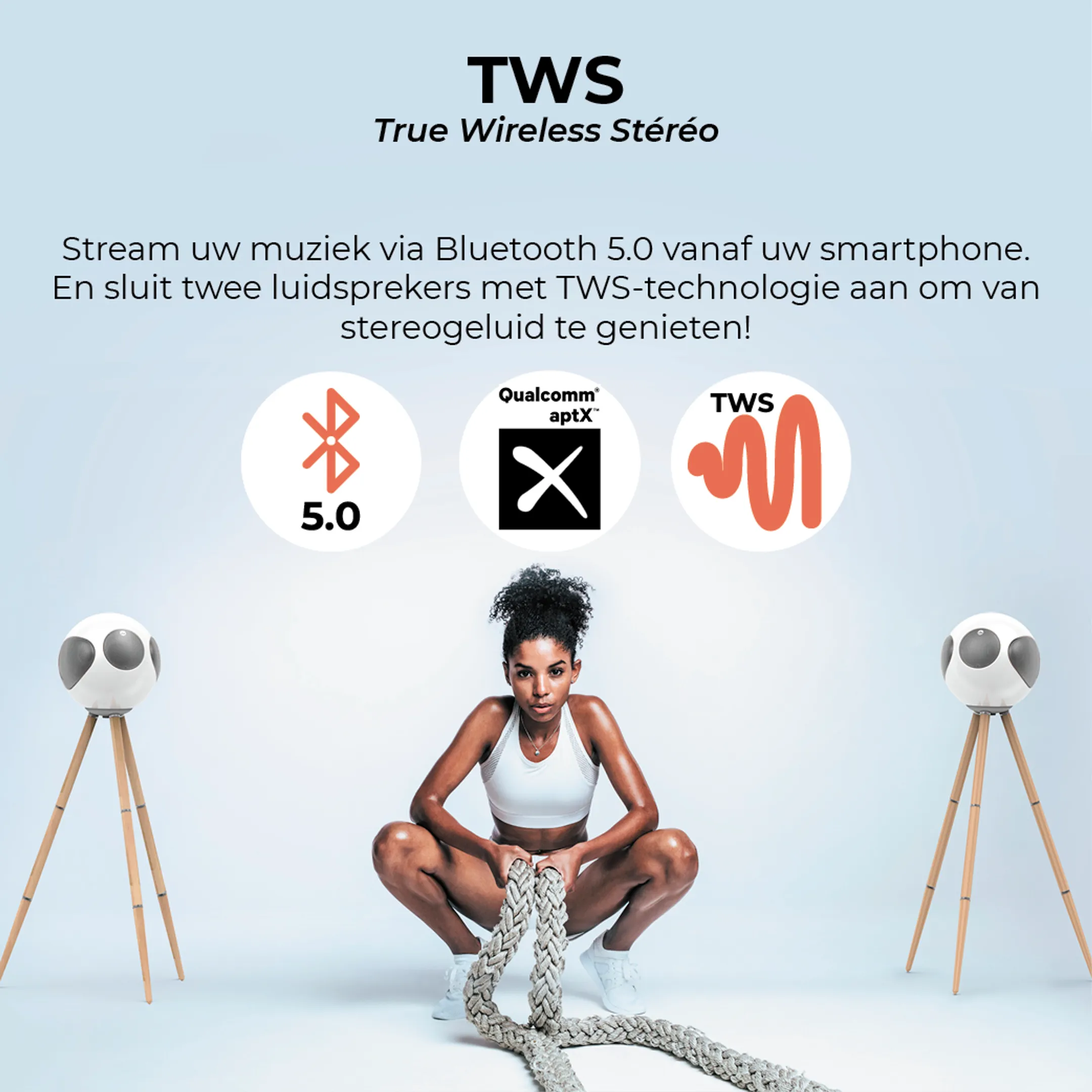 UB+ Bluetooth Speaker Eupho S2 Alphorn - Wit image