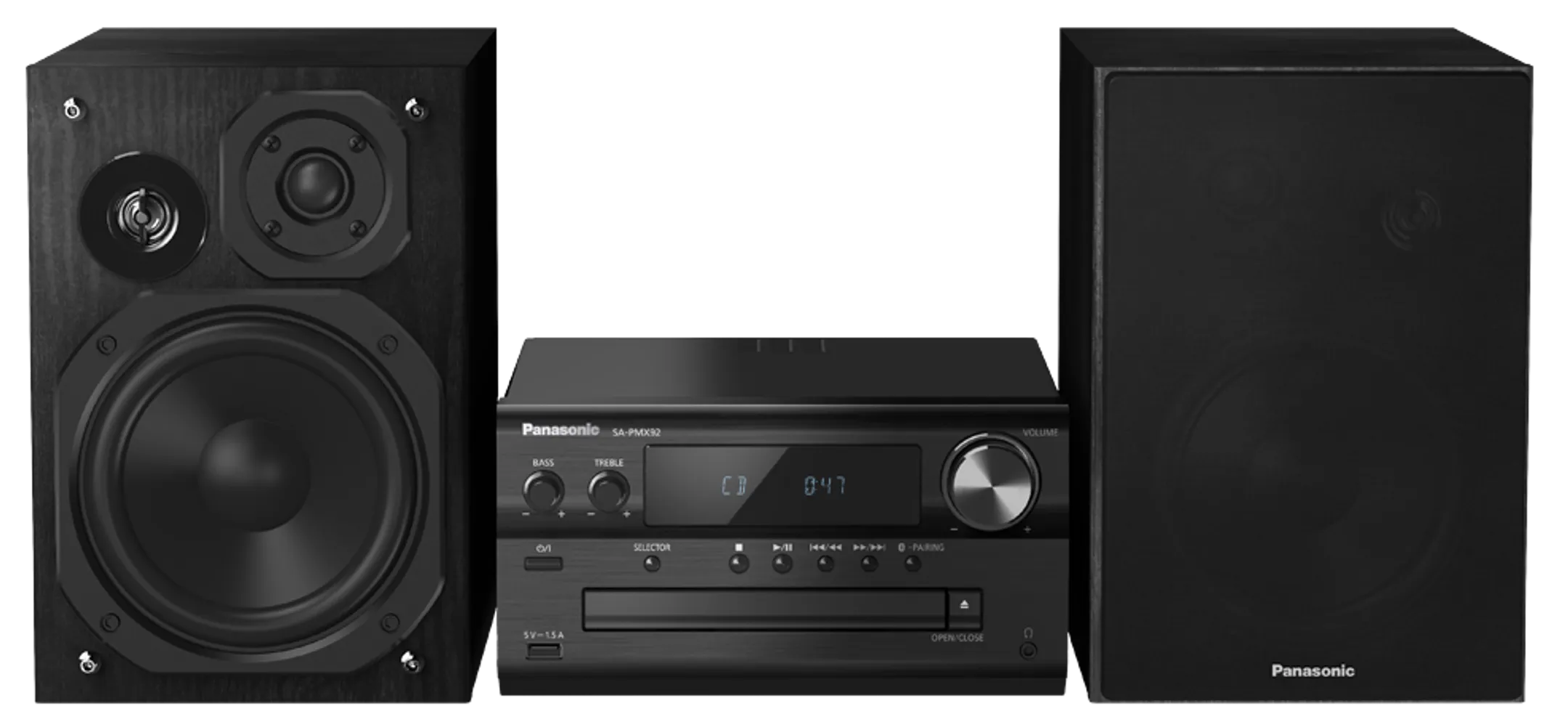 Panasonic Système stéréo SC-PMX92 - Noir image