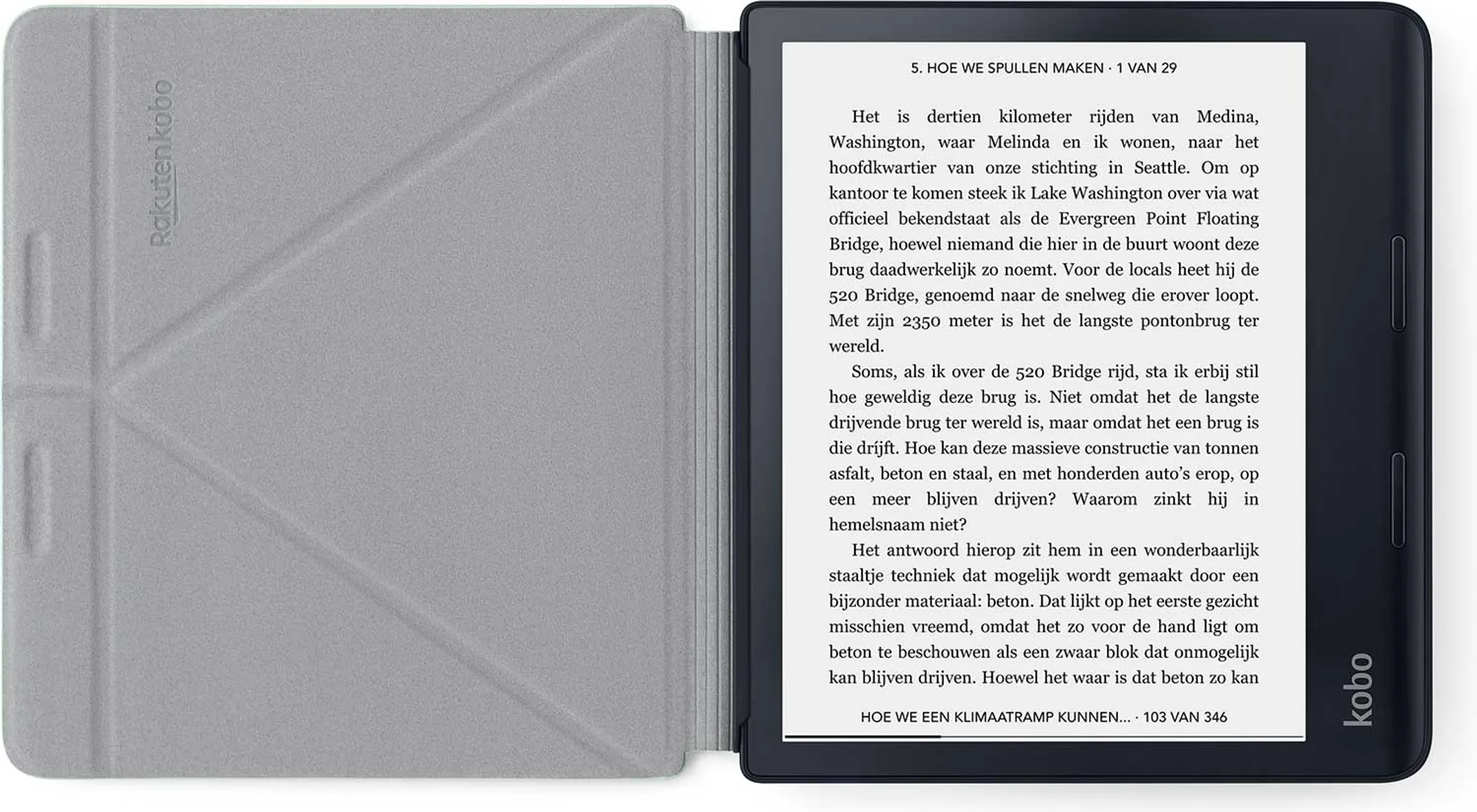 Kobo Sleepcover pour liseuse Sage - Vert image