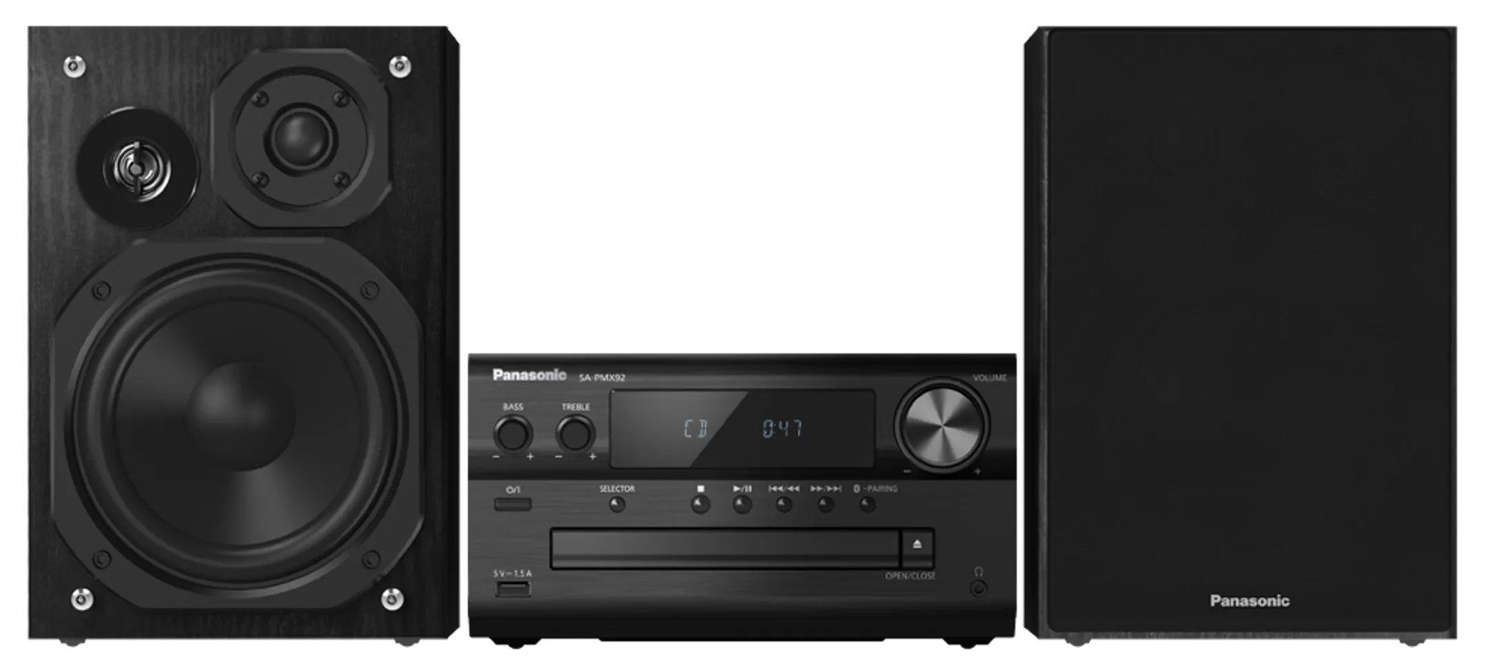 Audiosysteem SC-PMX92 - Zwart