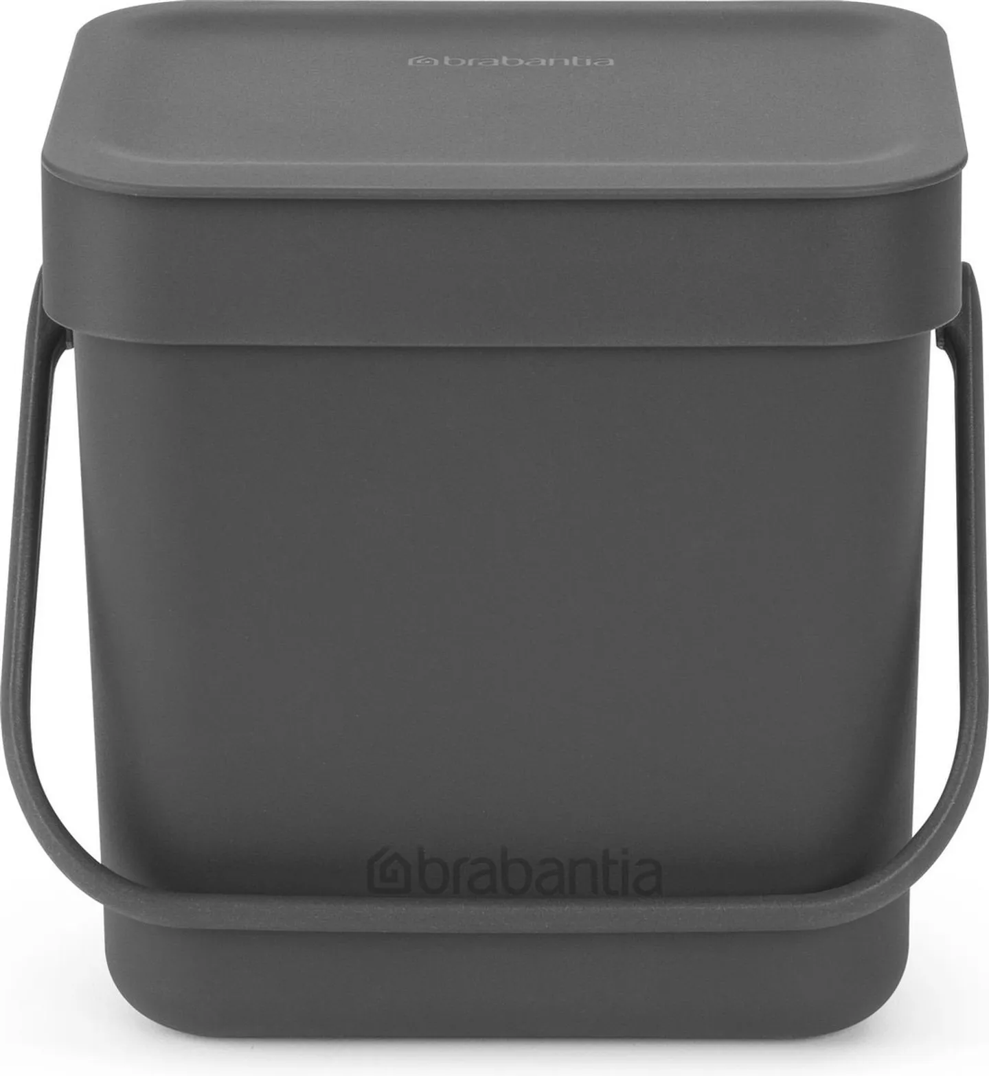 Brabantia Sort & Go bac à déchets 3 litres Dark Grey Livré demain