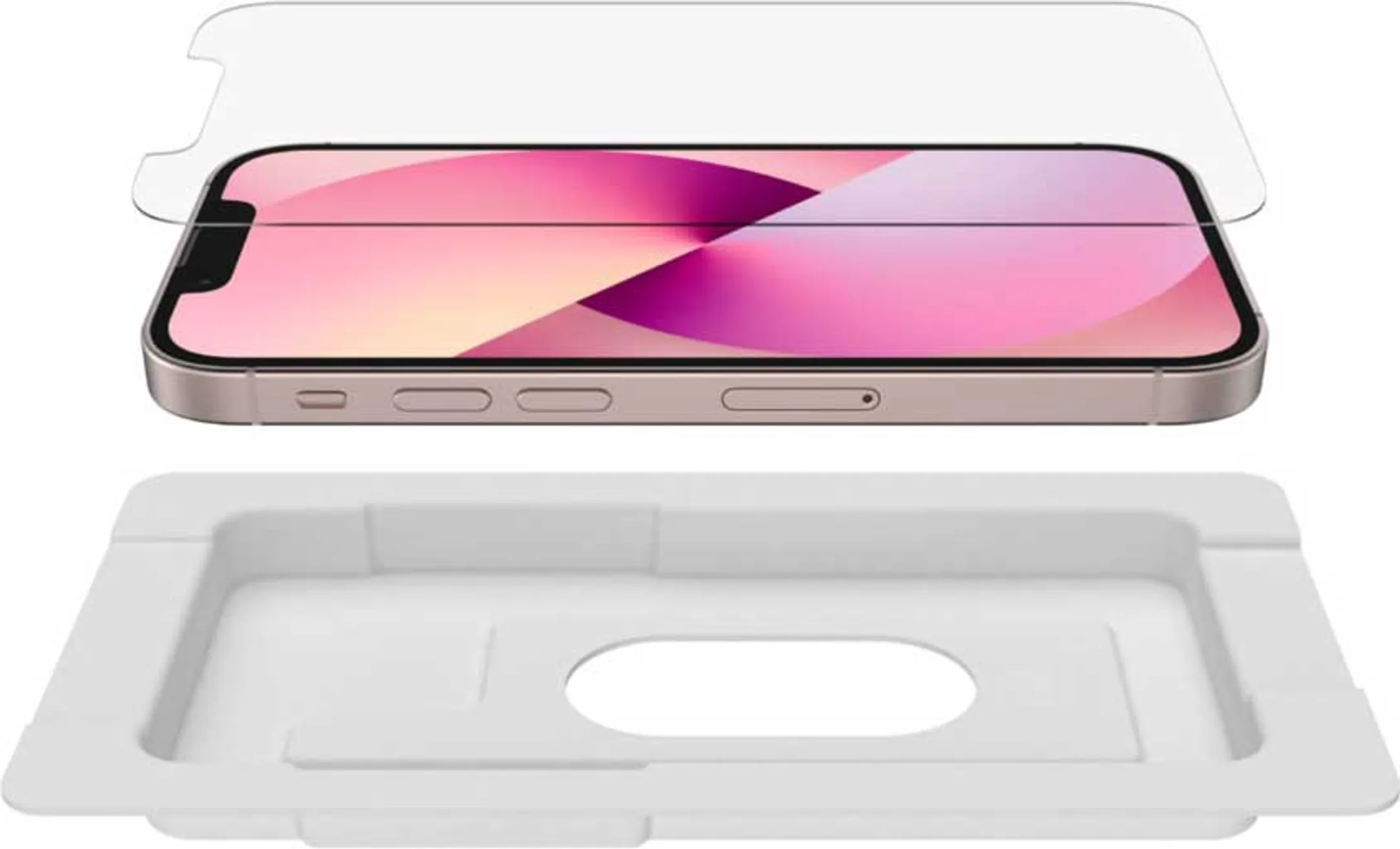 Belkin SCREENFORCE™ protège-écran UltraGlass avec traitement antimicrobien pour iPhone 13 mini image