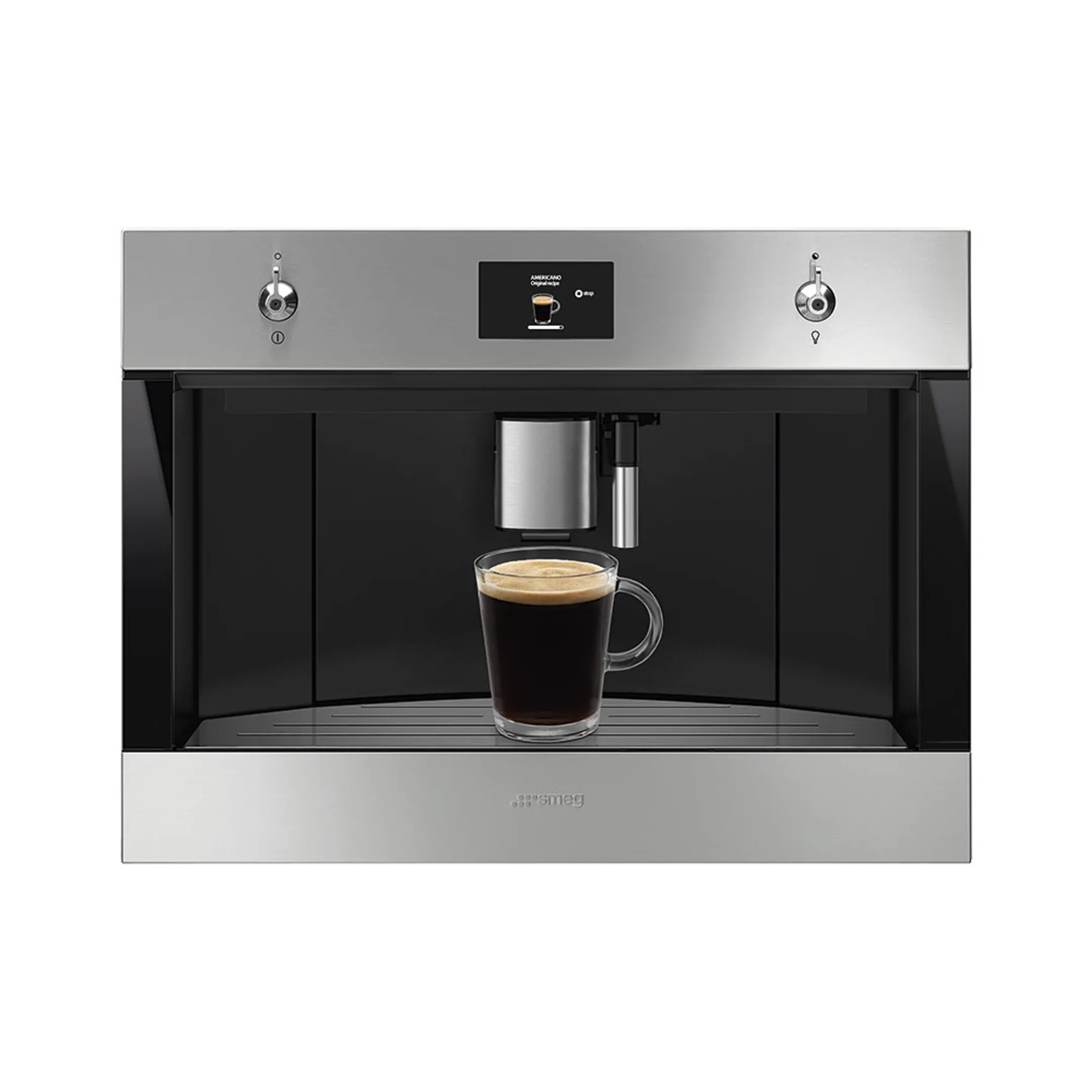 Smeg Machine à café encastrable CMS4303X image