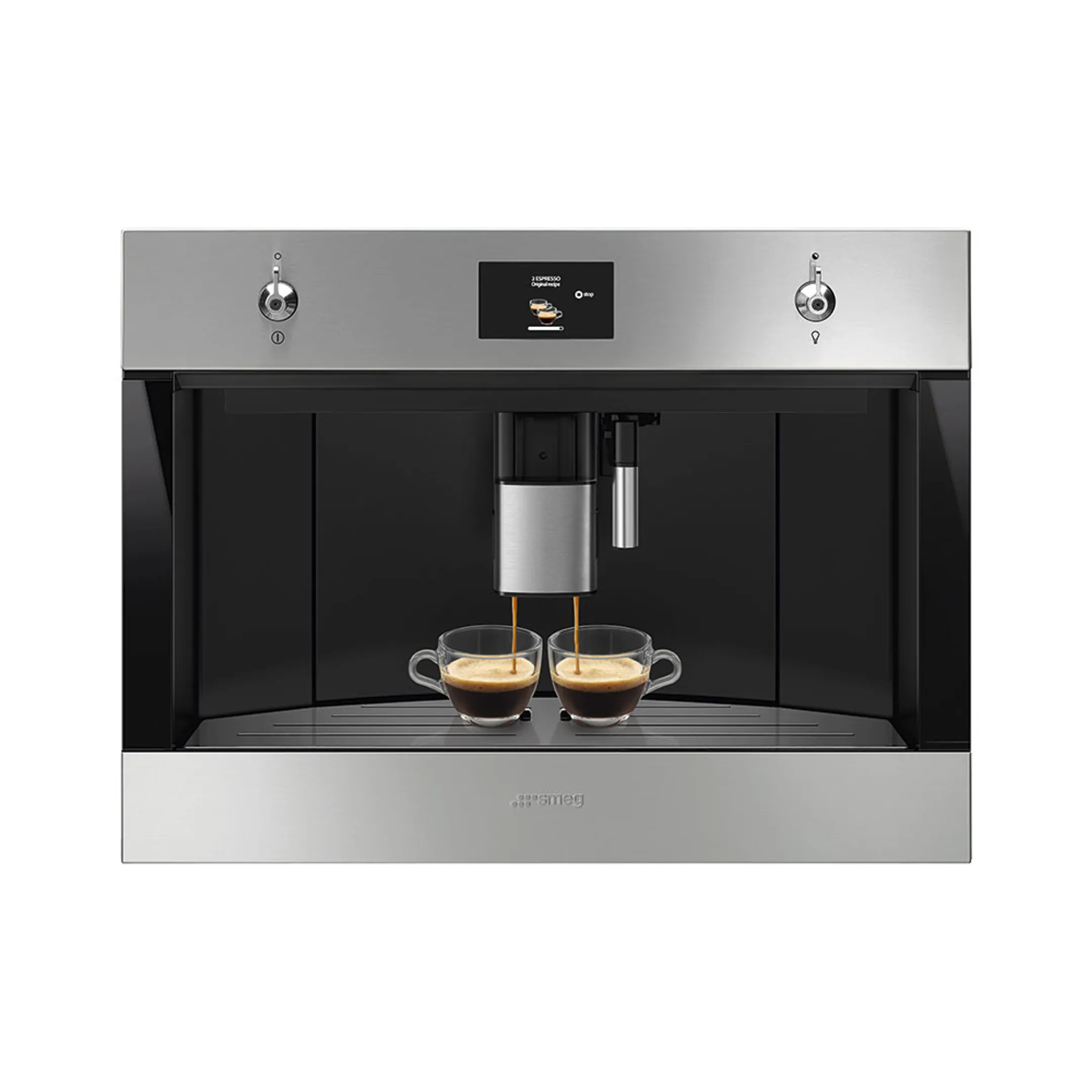 Smeg Machine à café encastrable CMS4303X image