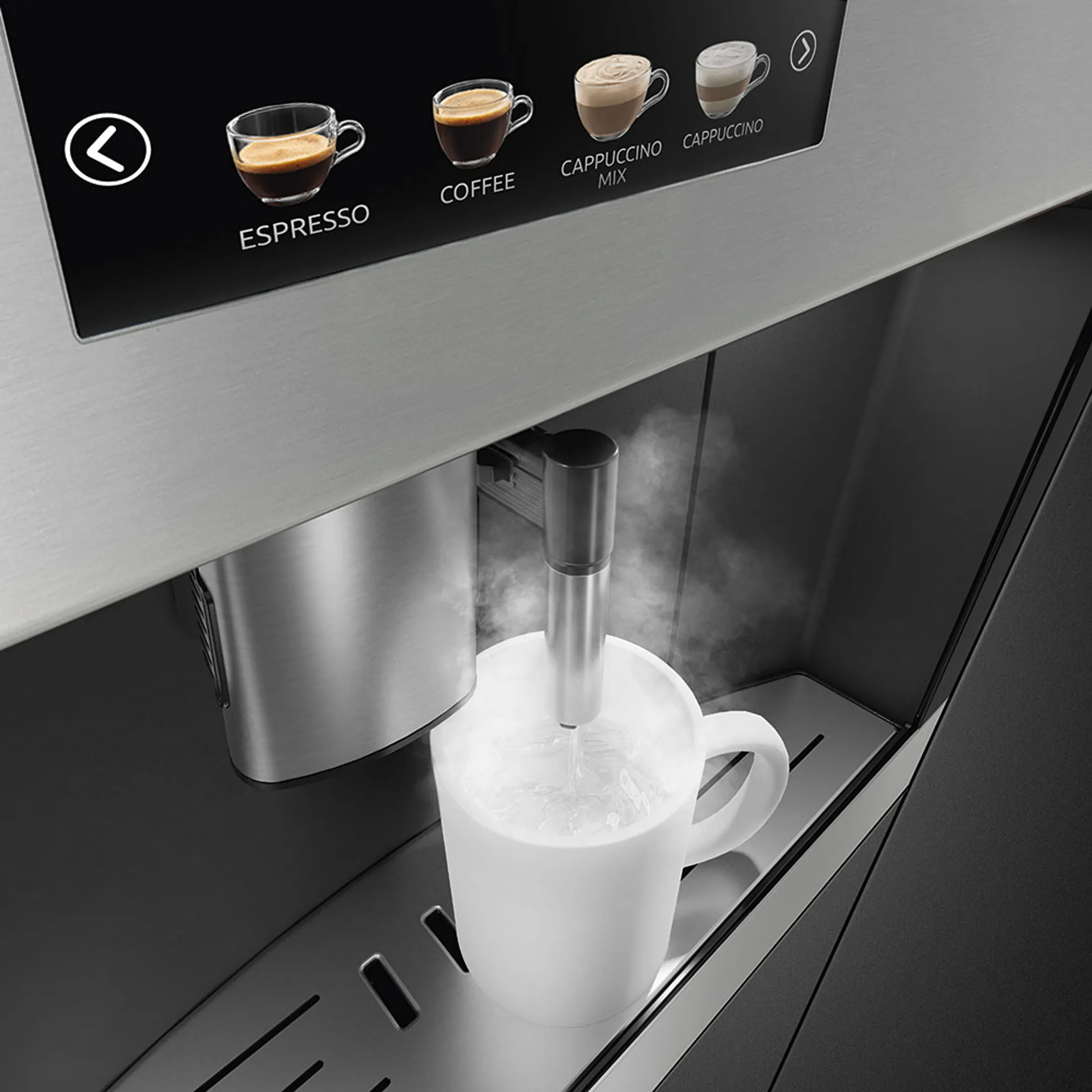 Smeg Machine à café encastrable CMS4303X image