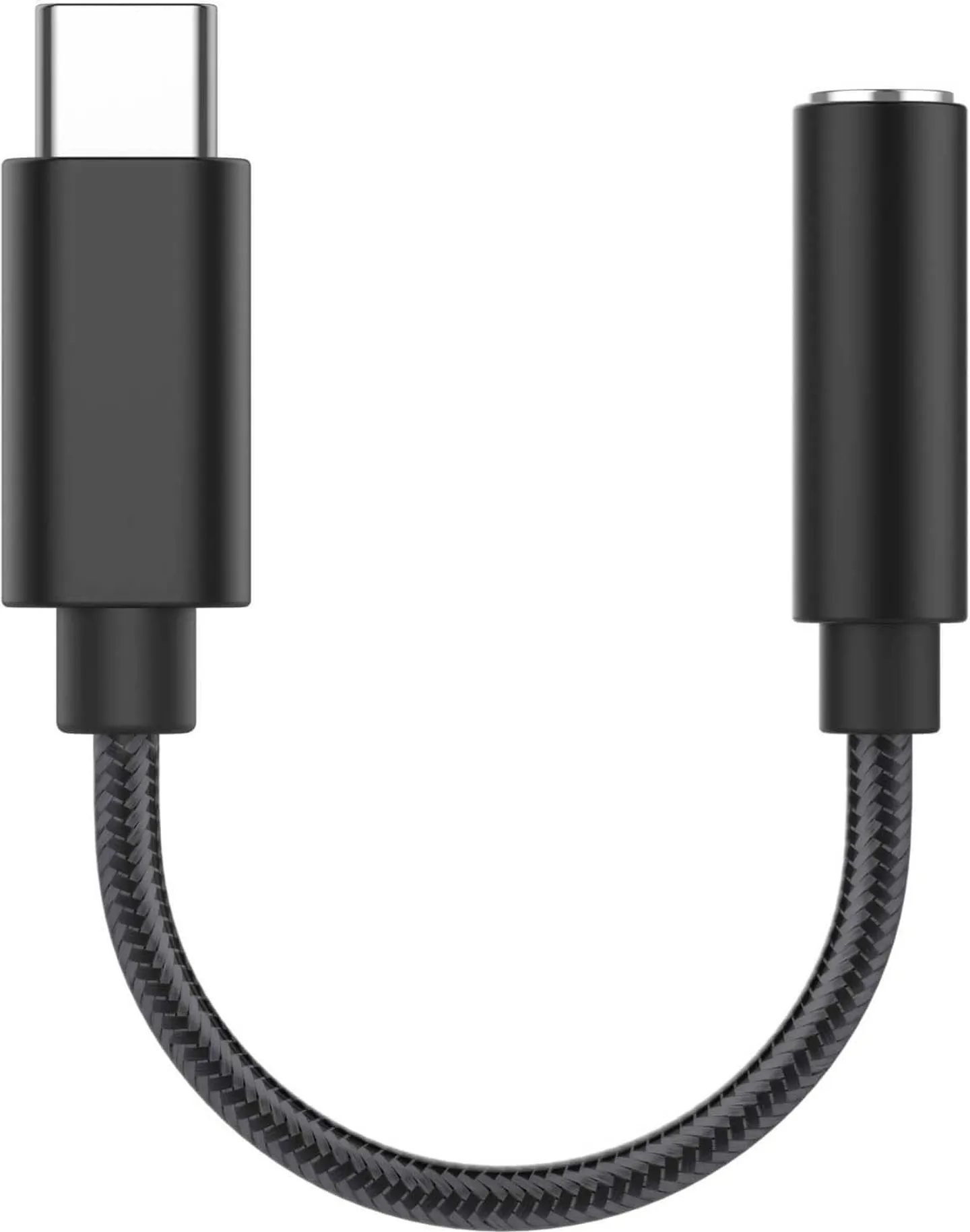 Fairphone Mini jack (3,5 mm, Female) naar USB C (Male)adapter 12 cm