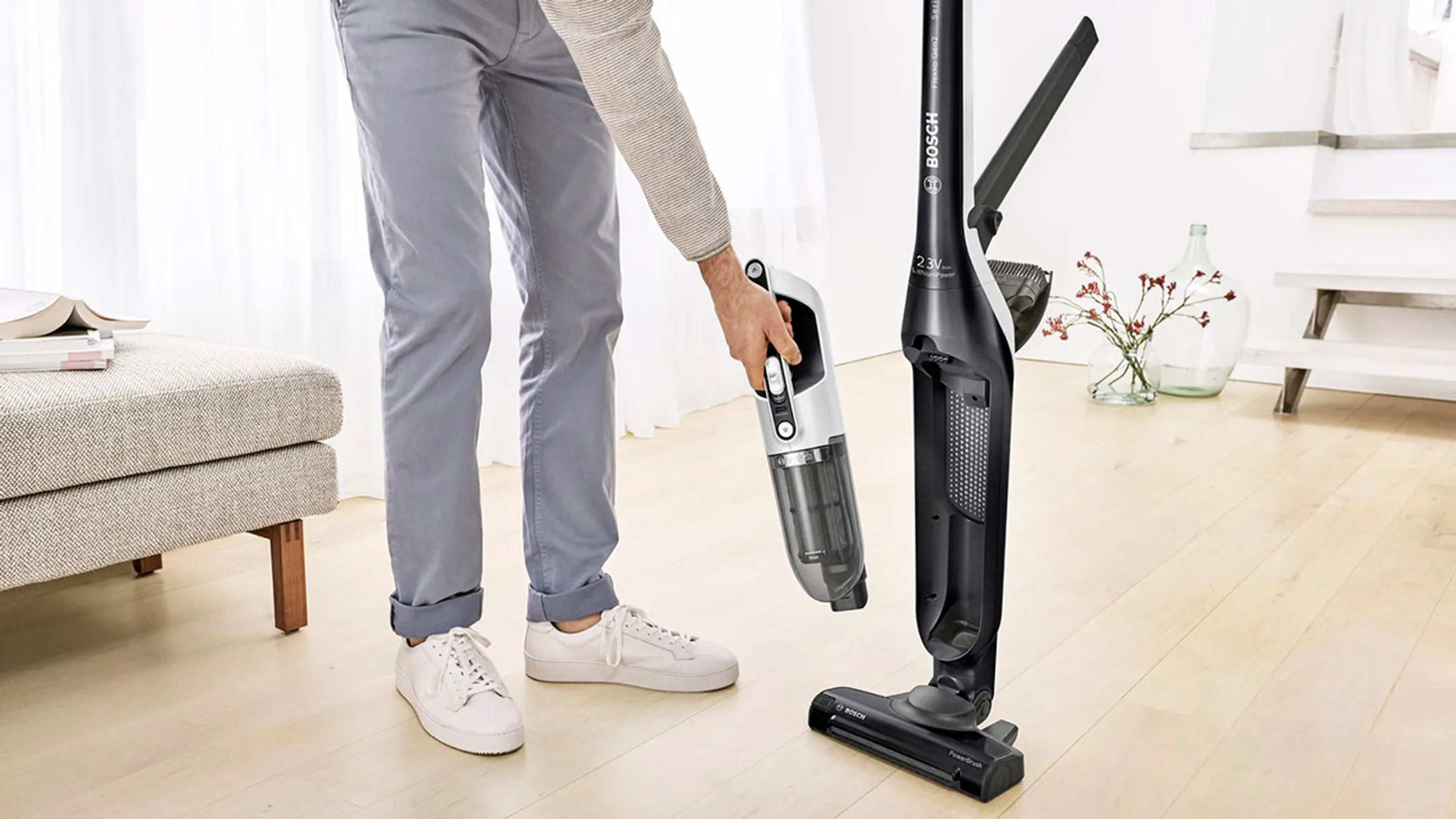 Bosch Steelstofzuiger BCH3P2300 Flexxo image