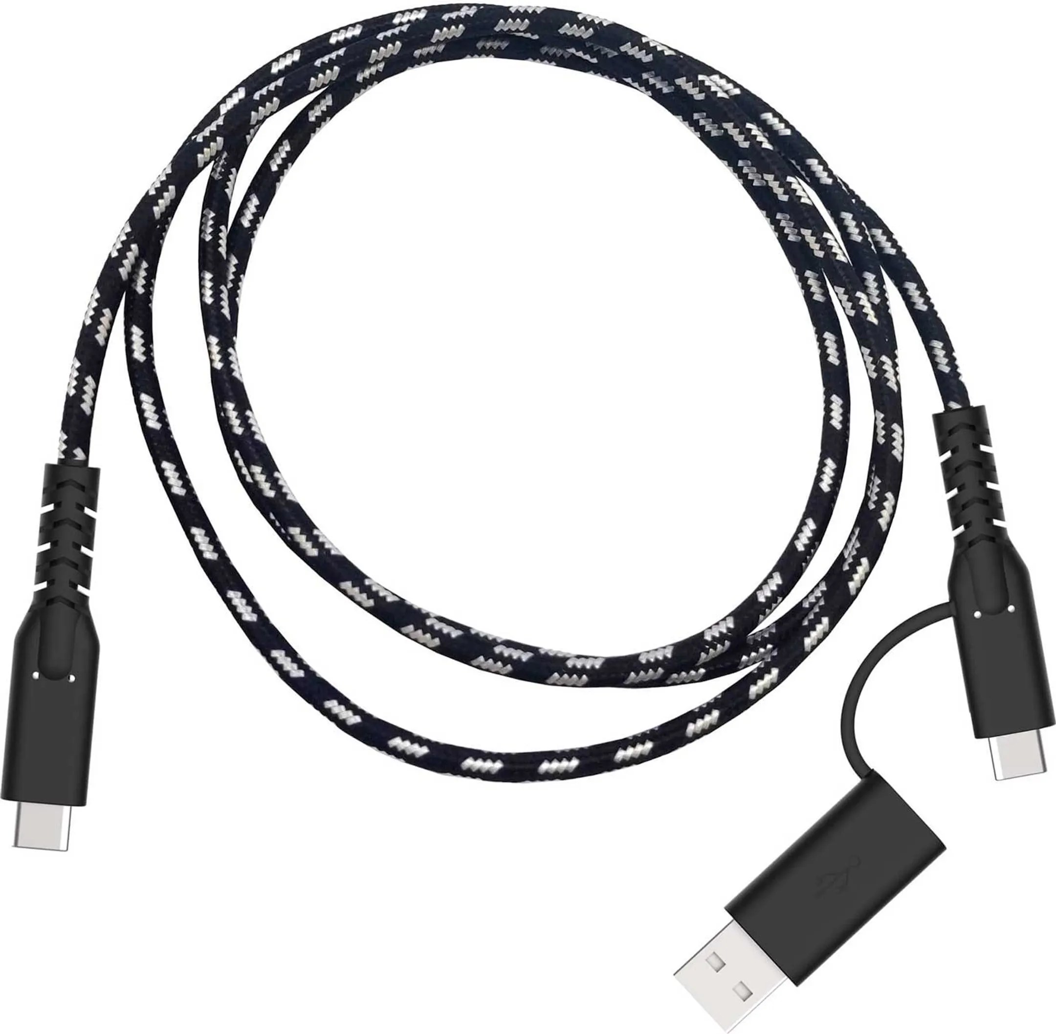 Câble USB C et USB A vers USB C - 1,2 m