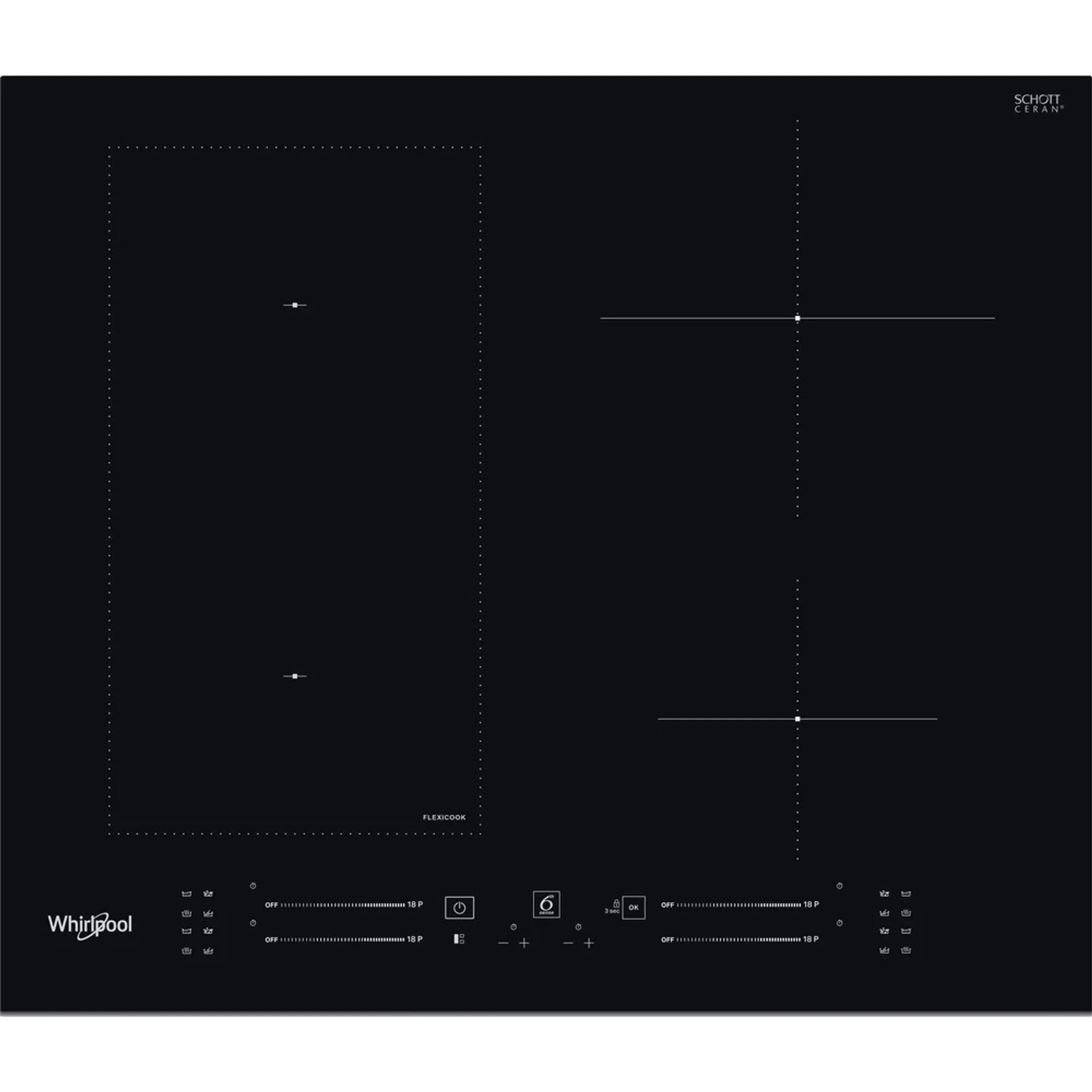 Inductiekookplaat WL S6960 BF