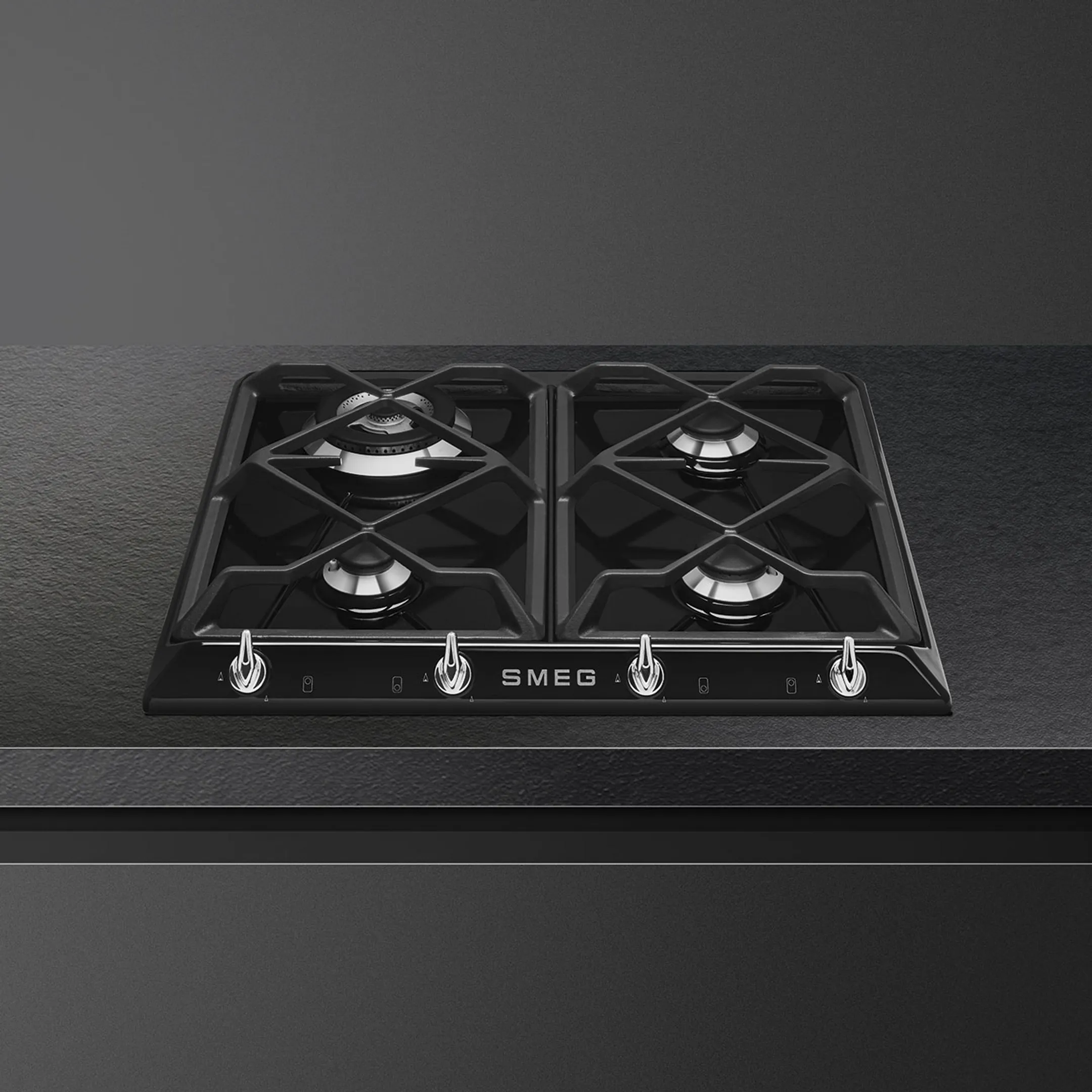 Smeg Taque au gaz SR964NGH Butaan image