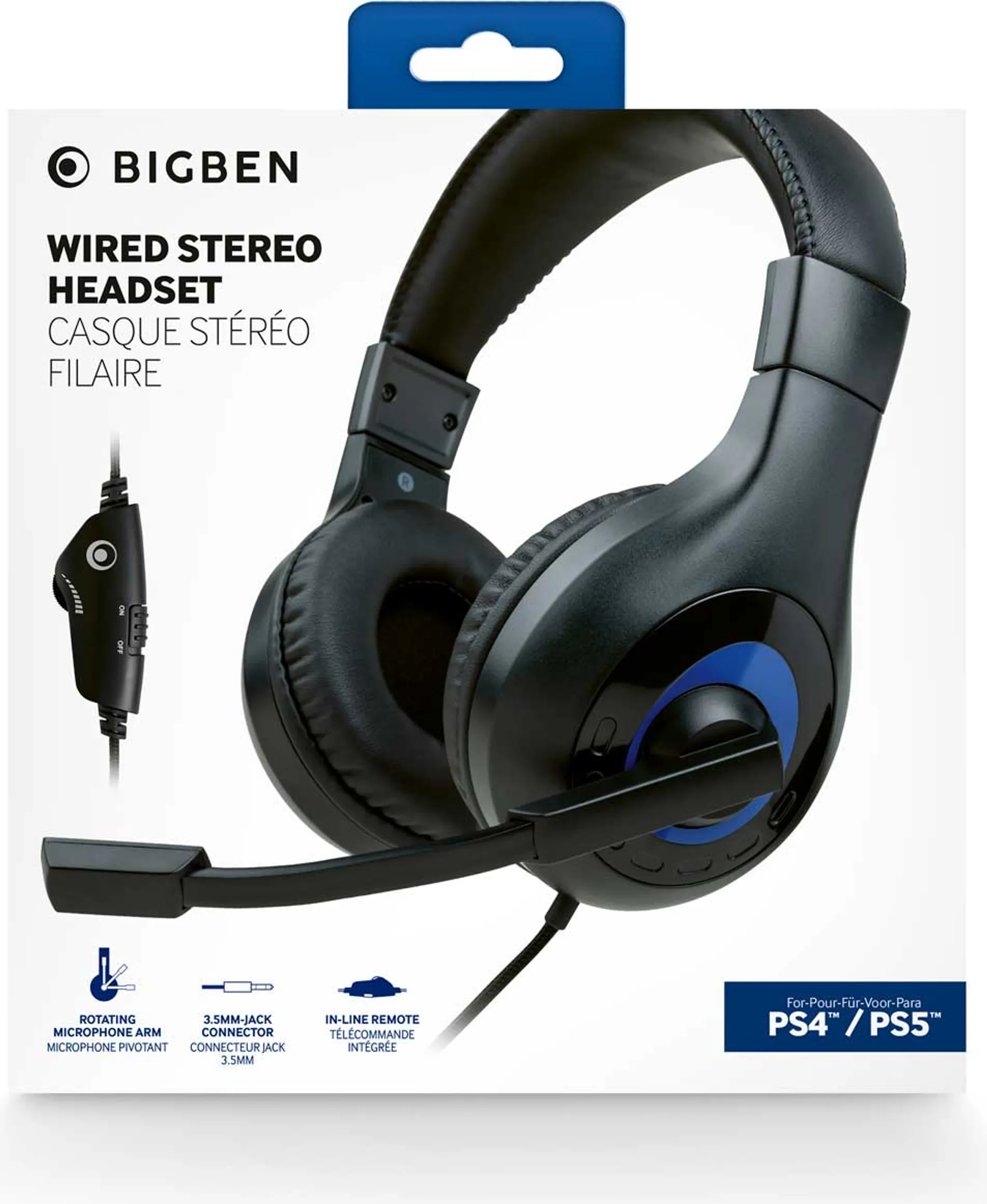 BigBen Stereo gaming headset voor PS5 image