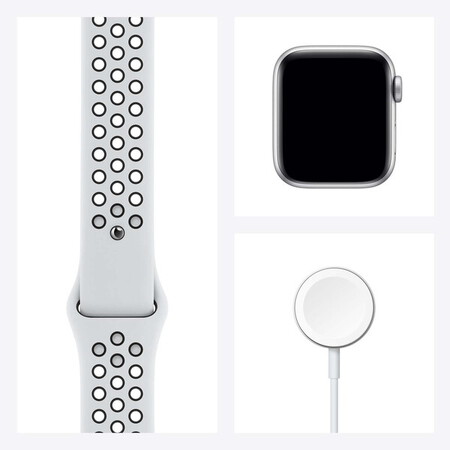 Apple Watch SE Nike LTE - Silver/Platinum Black 40mm | Krëfel – de beste  prijzen, service inbegrepen