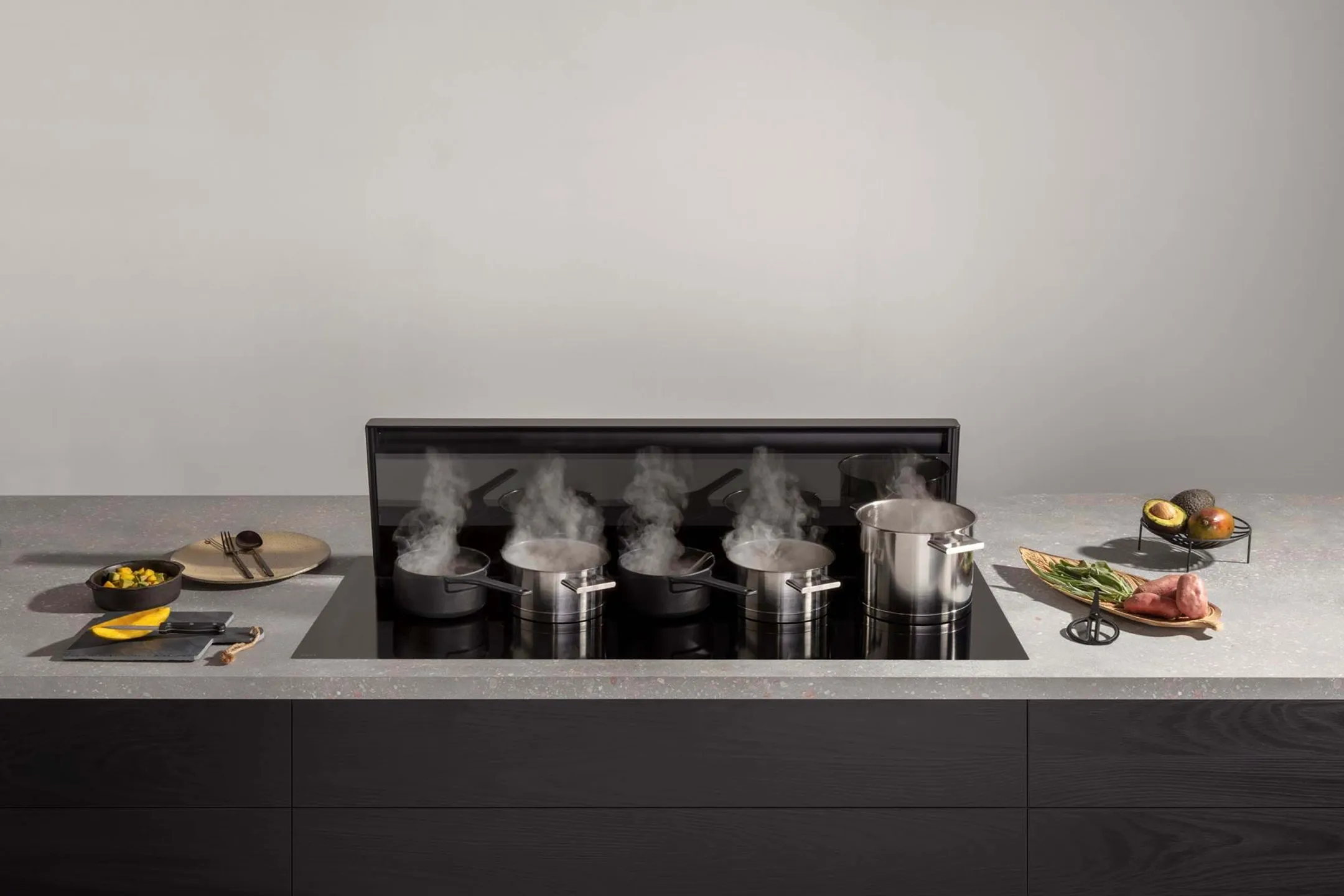 Novy Kookplaat met dampkap Panorama 120 Pro 42120 image